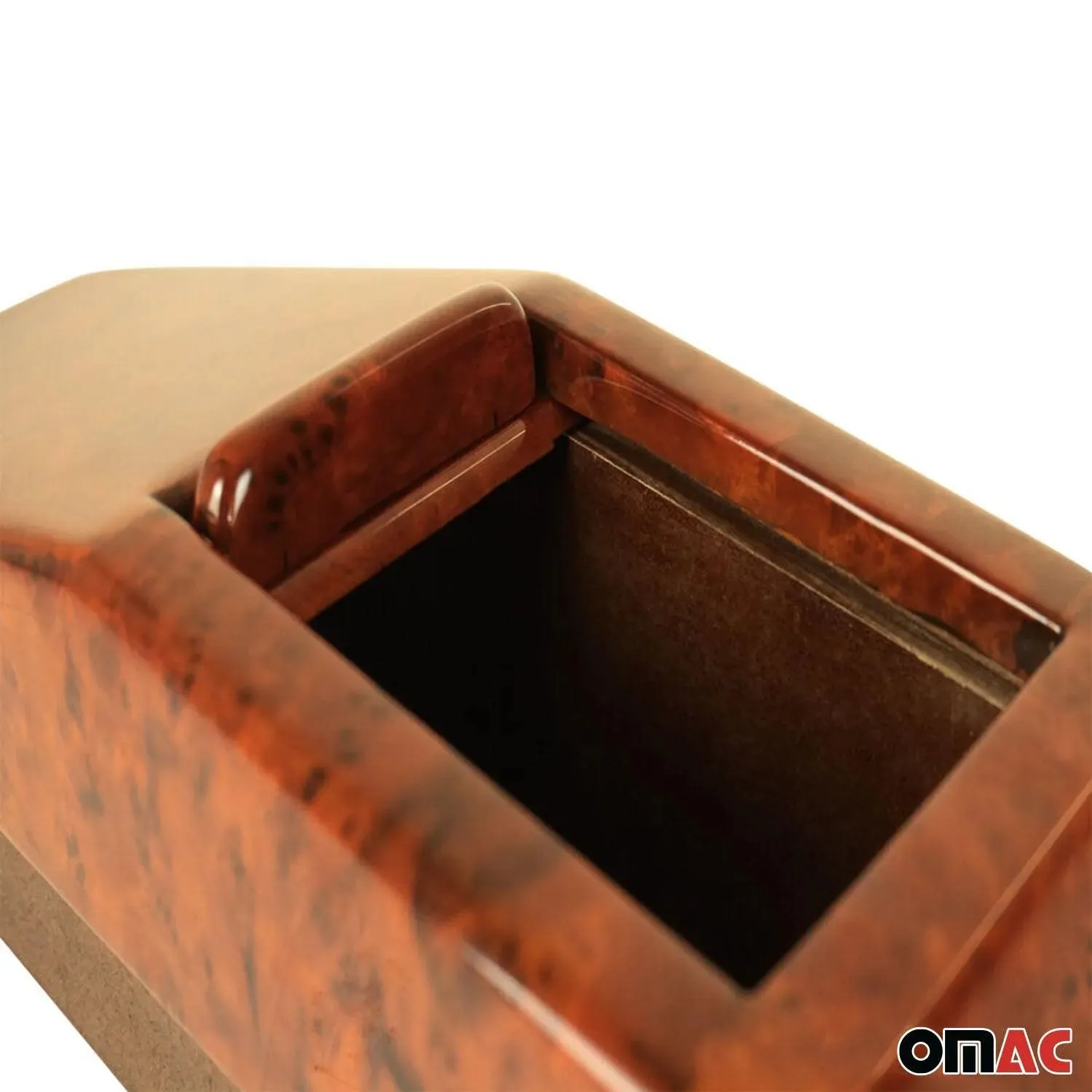 1988-1994 Mercedes E Class W124 Console Cassette Center Box Wood Walnut
