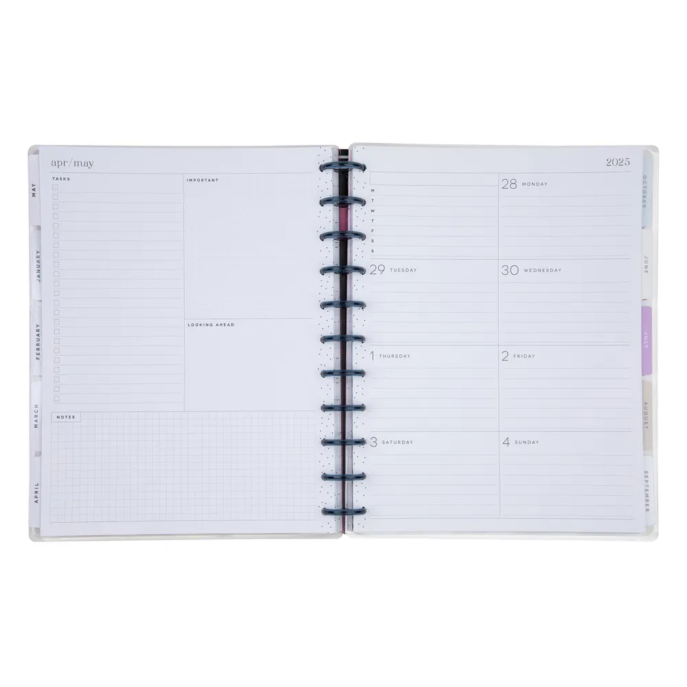 2024 Canyon Modern Happy Planner - Big Dashboard Layout - 18 Months
