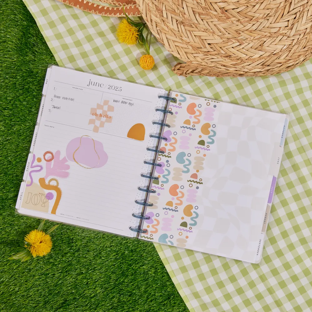 2024 Canyon Modern Happy Planner - Big Dashboard Layout - 18 Months