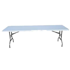 2.4m Trestle Plastic Table 8ft