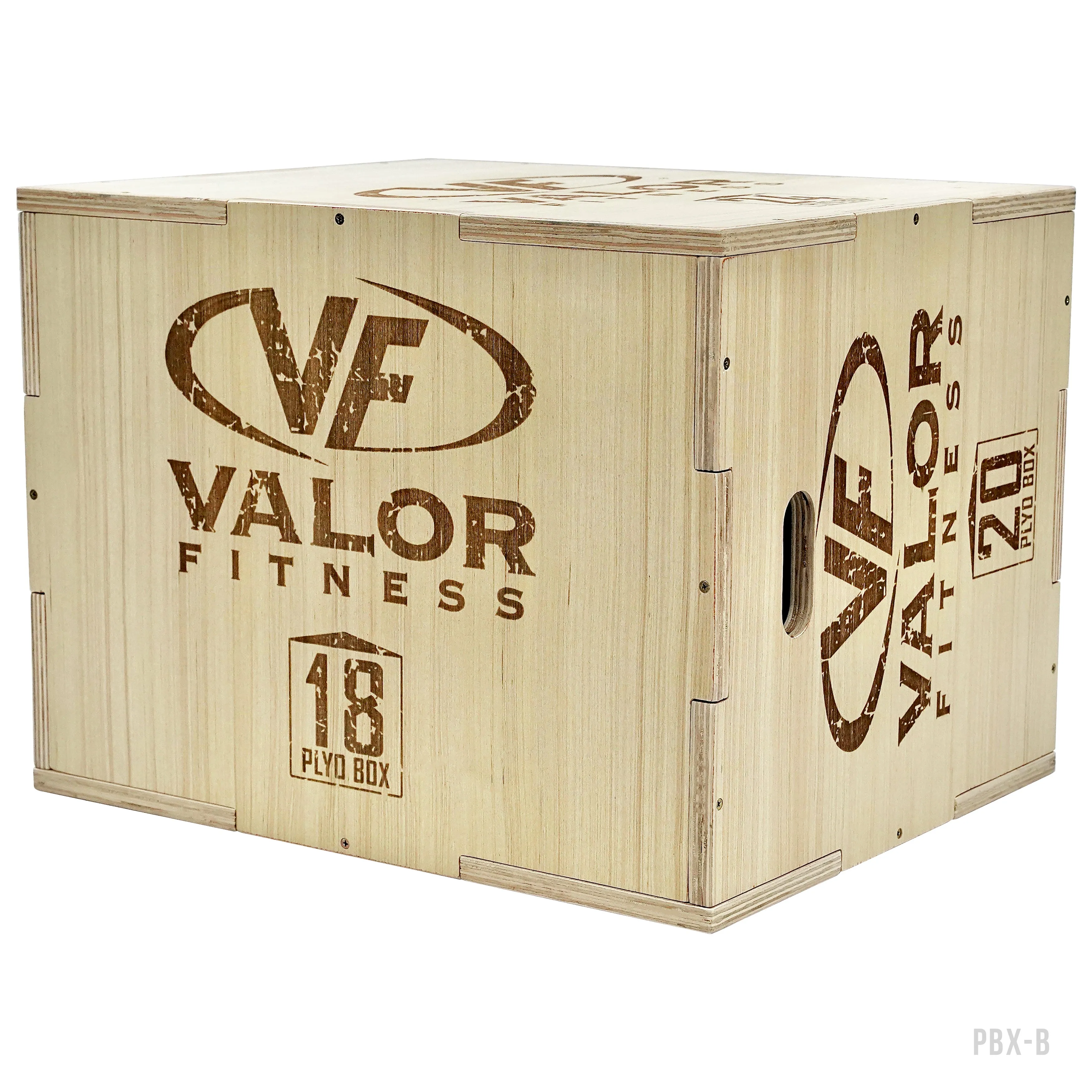 3 in 1 Wood 18" x 20" x 24" Plyo Box