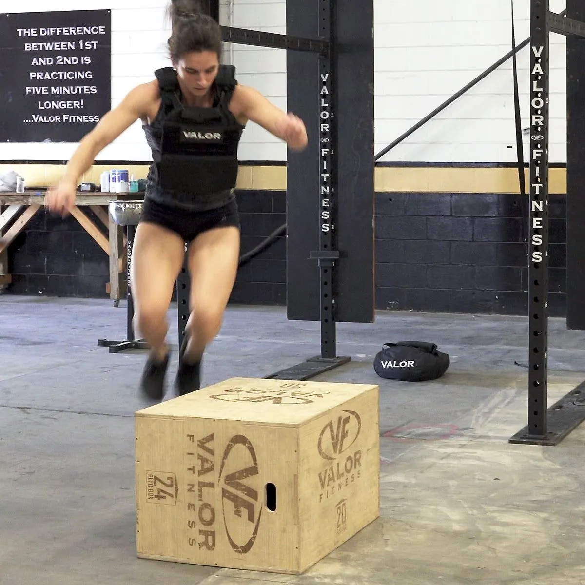 3 in 1 Wood 18" x 20" x 24" Plyo Box