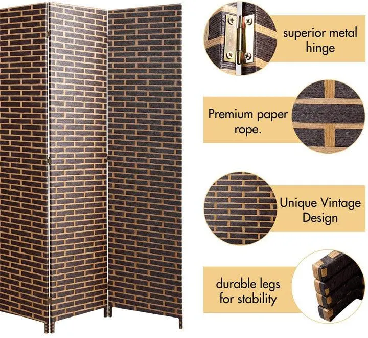 4 Panel Room Divider