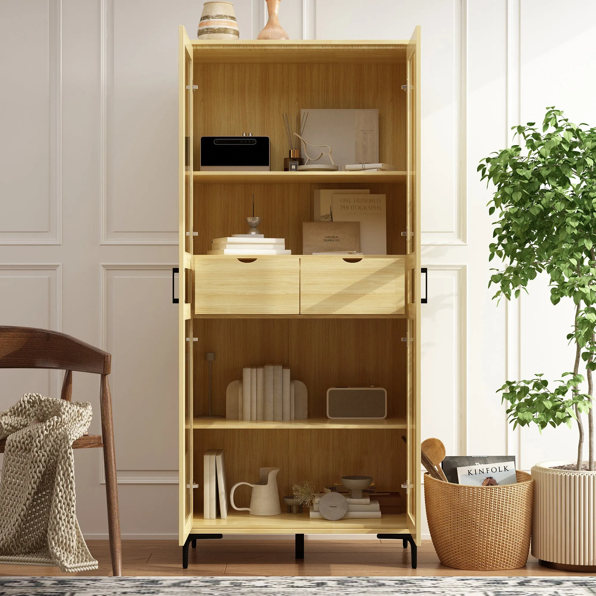 70.9'' Display Storage Cabinet