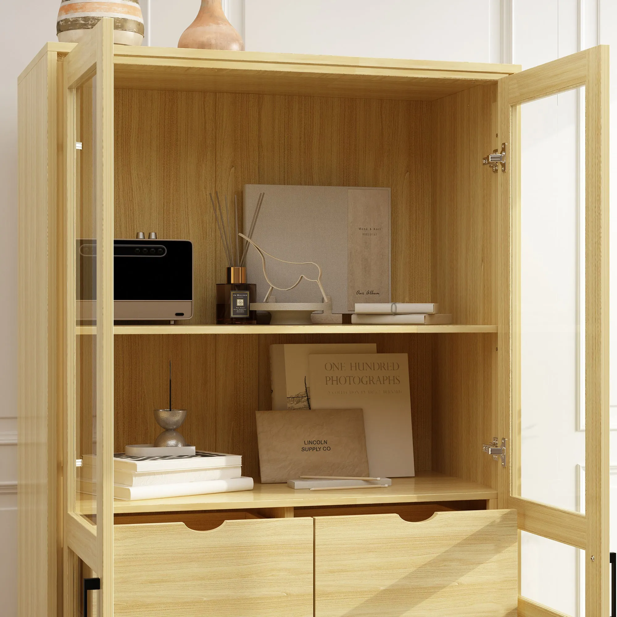 70.9'' Display Storage Cabinet