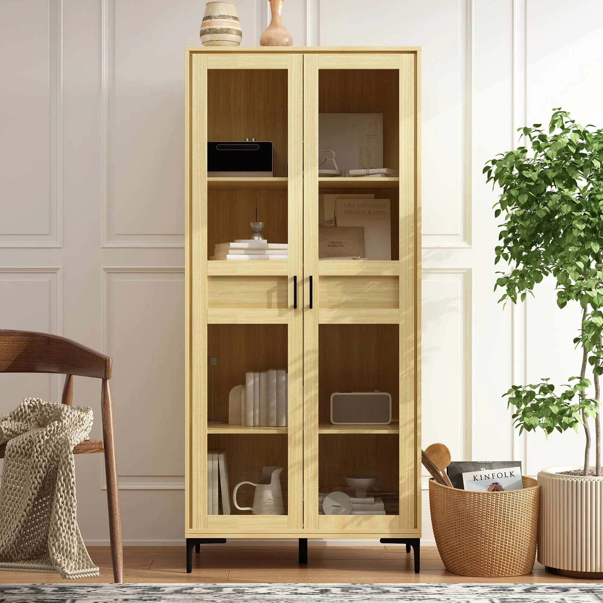 70.9'' Display Storage Cabinet