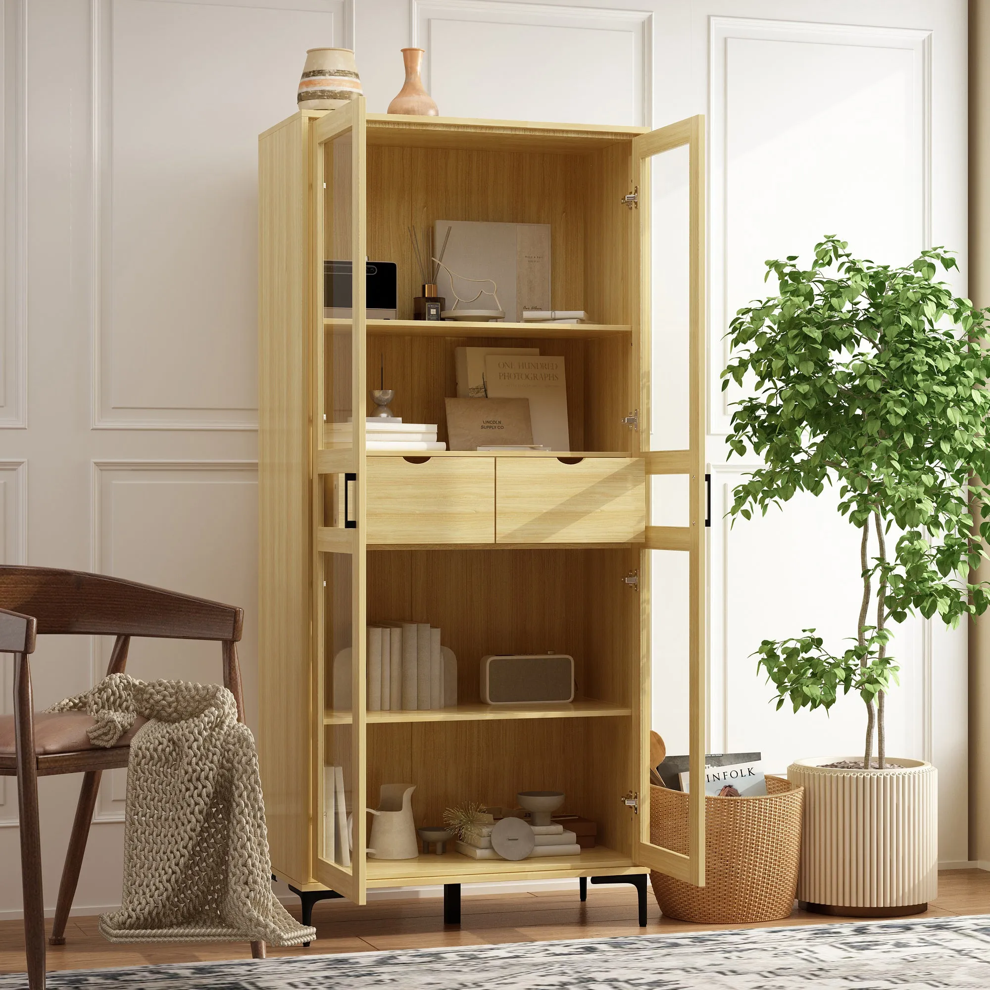 70.9'' Display Storage Cabinet