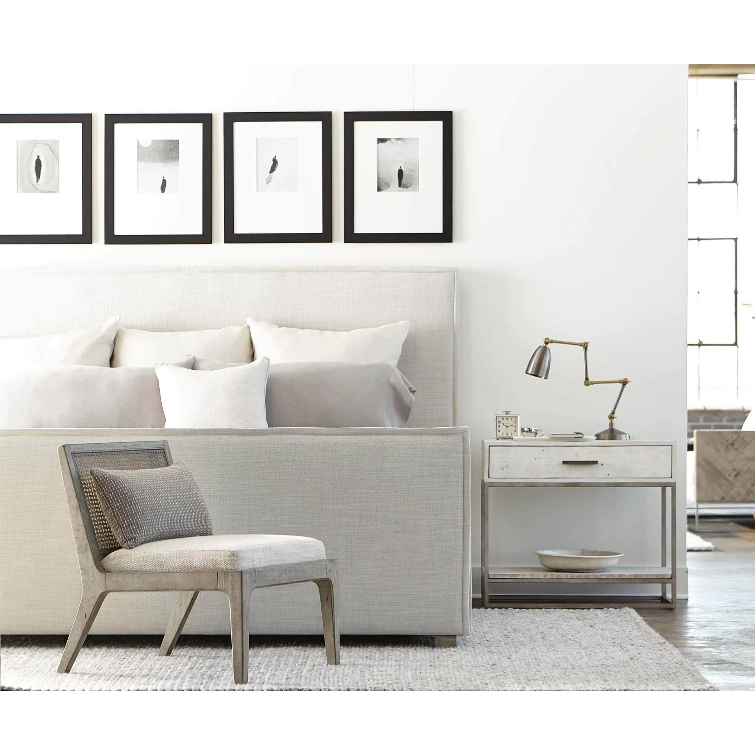 Alvar Nightstand, White