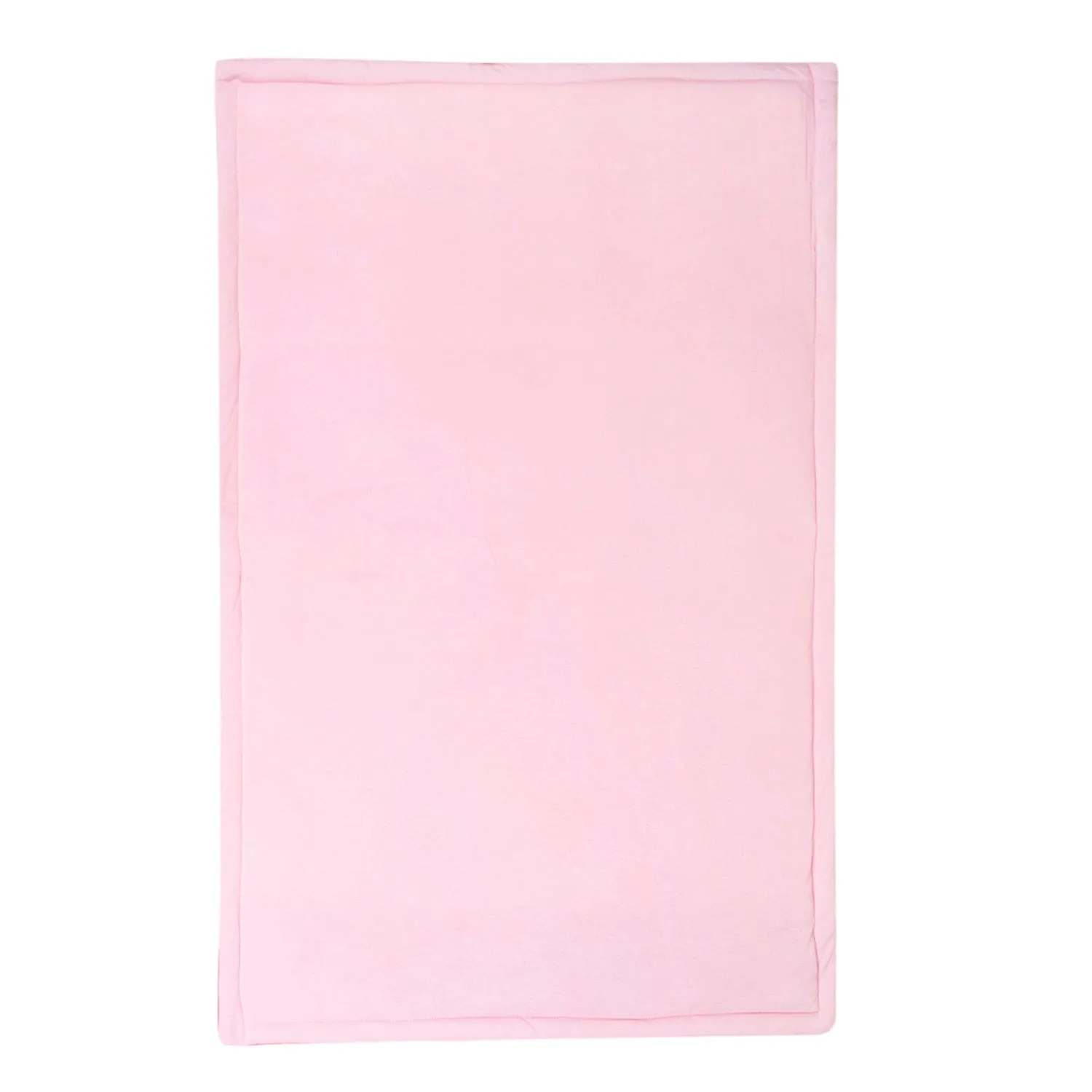 Baby Moo Rabbit Plush Cotton All Season Nursery Blanket - Peach