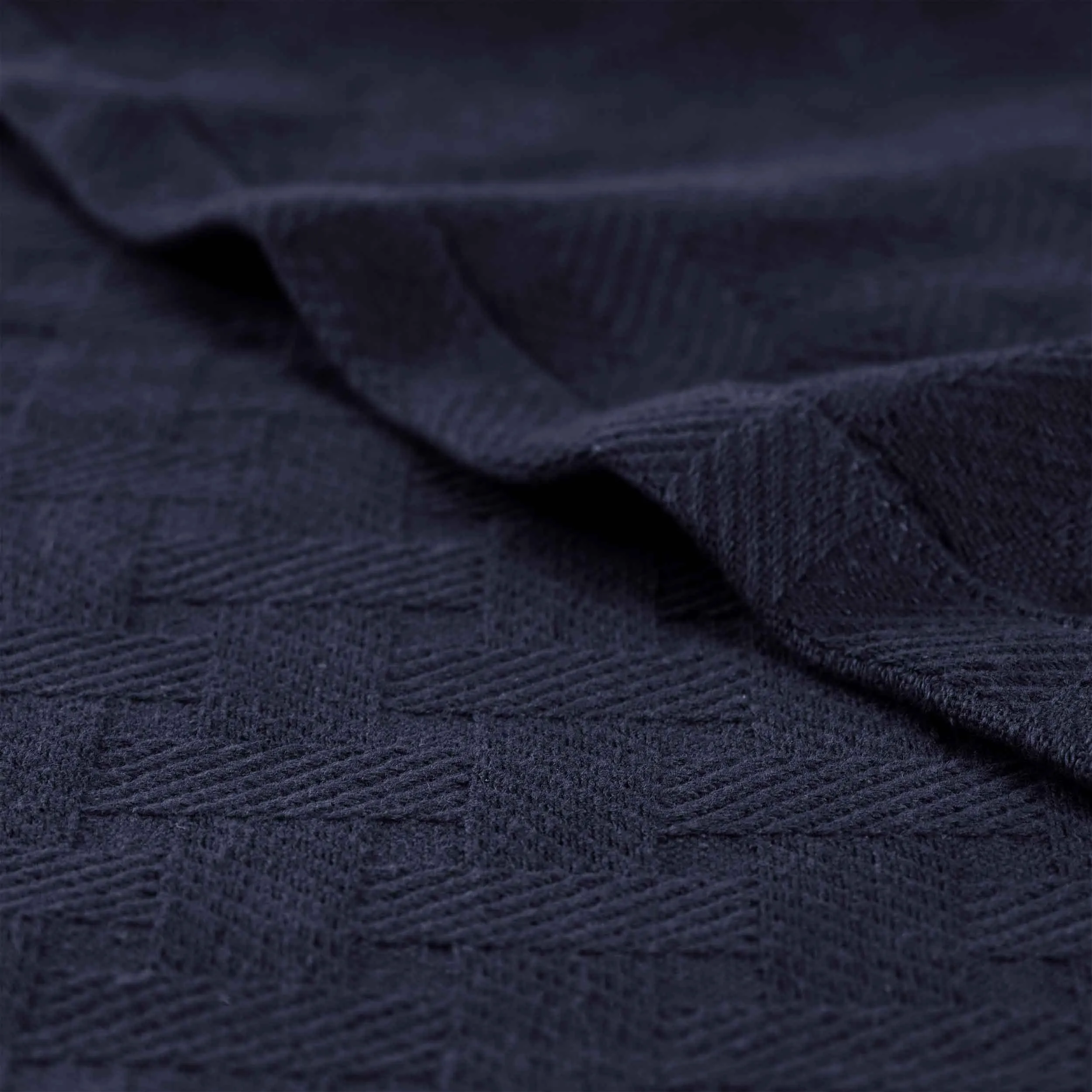 Basketweave All Season Cotton Blanket