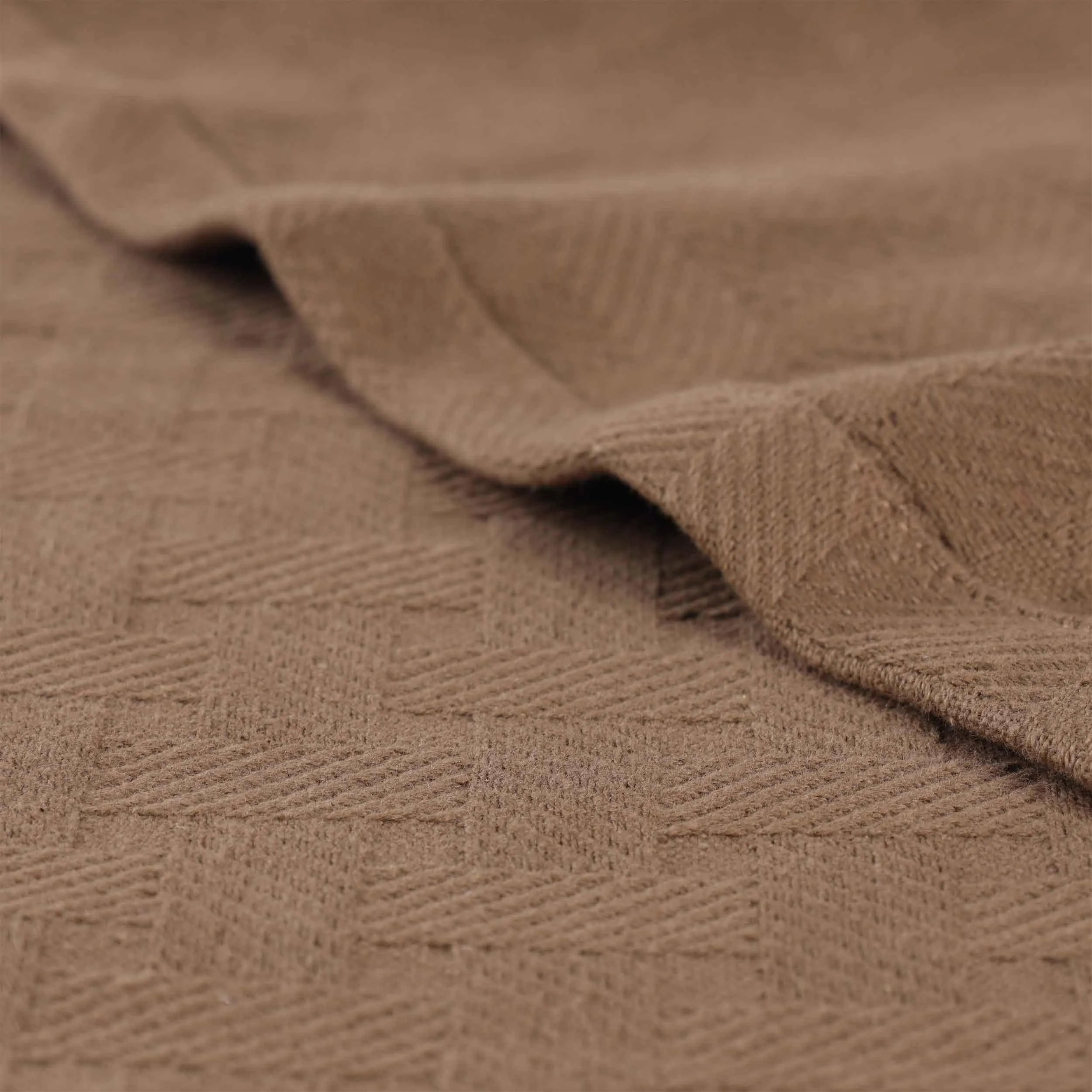 Basketweave All Season Cotton Blanket