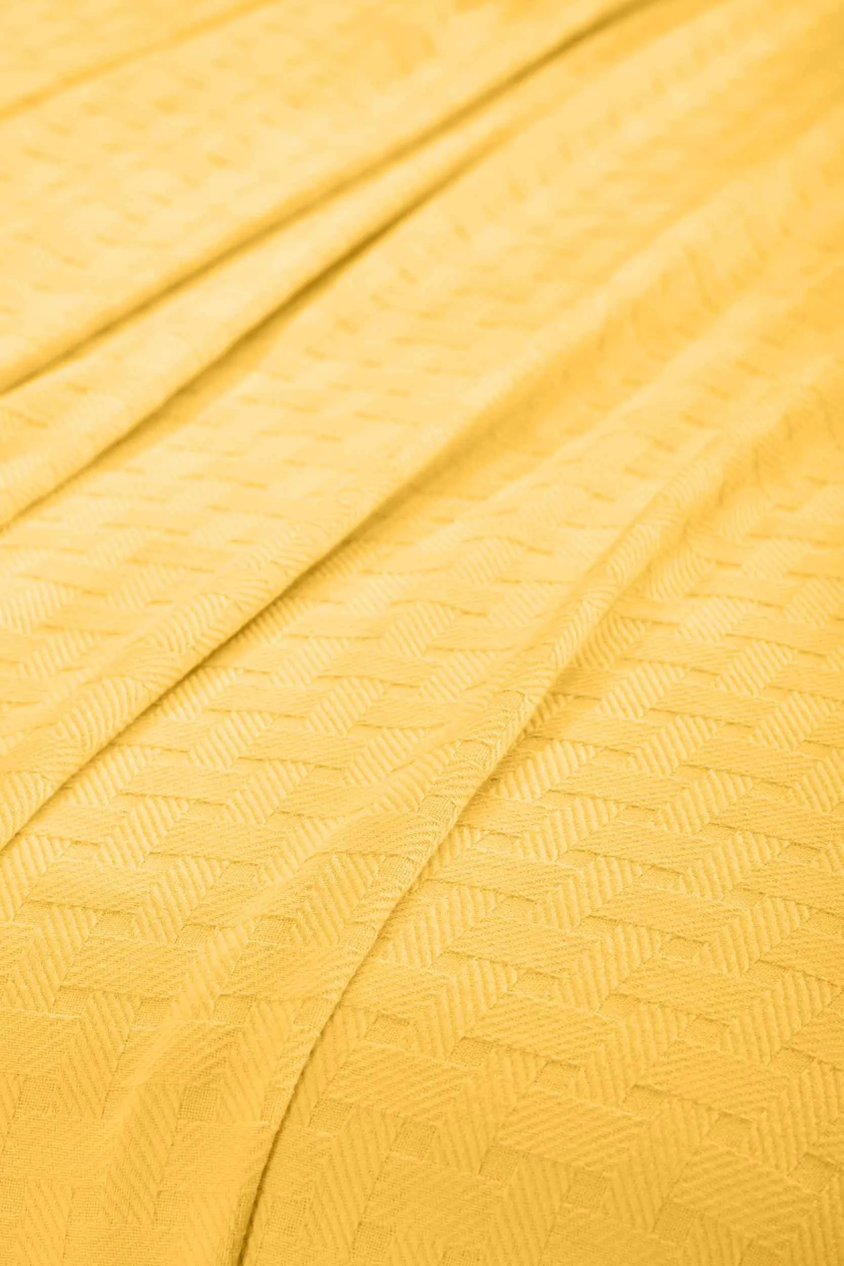 Basketweave All Season Cotton Blanket