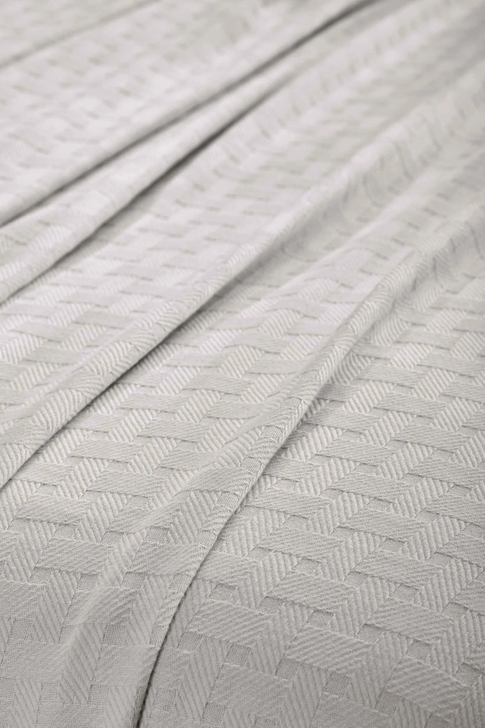 Basketweave All Season Cotton Blanket