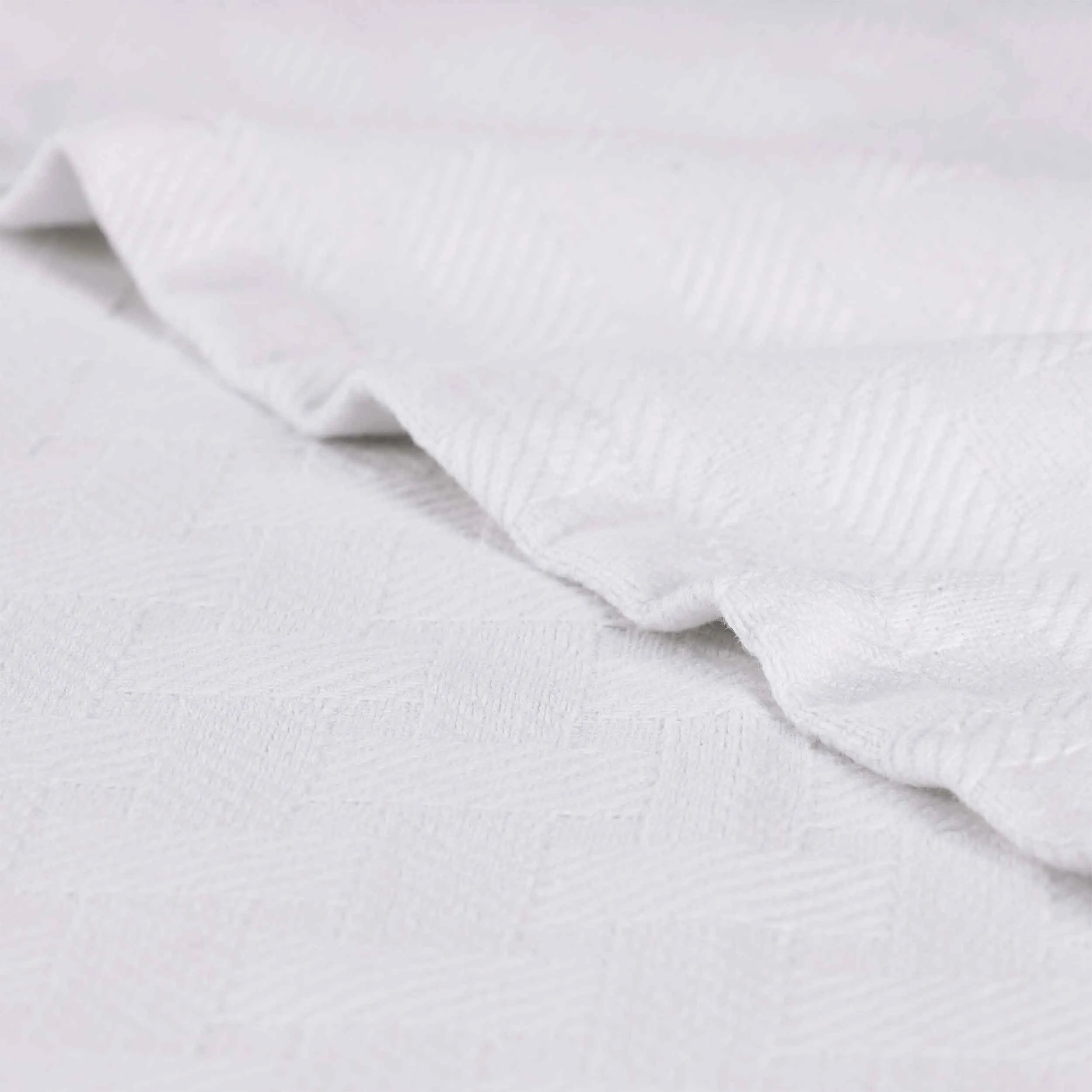 Basketweave All Season Cotton Blanket