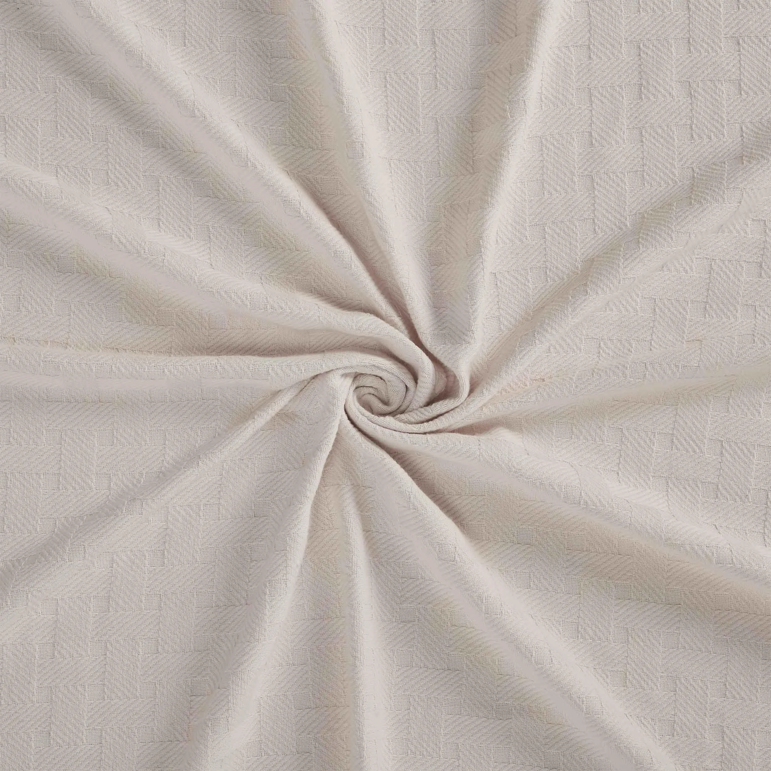Basketweave All Season Cotton Blanket