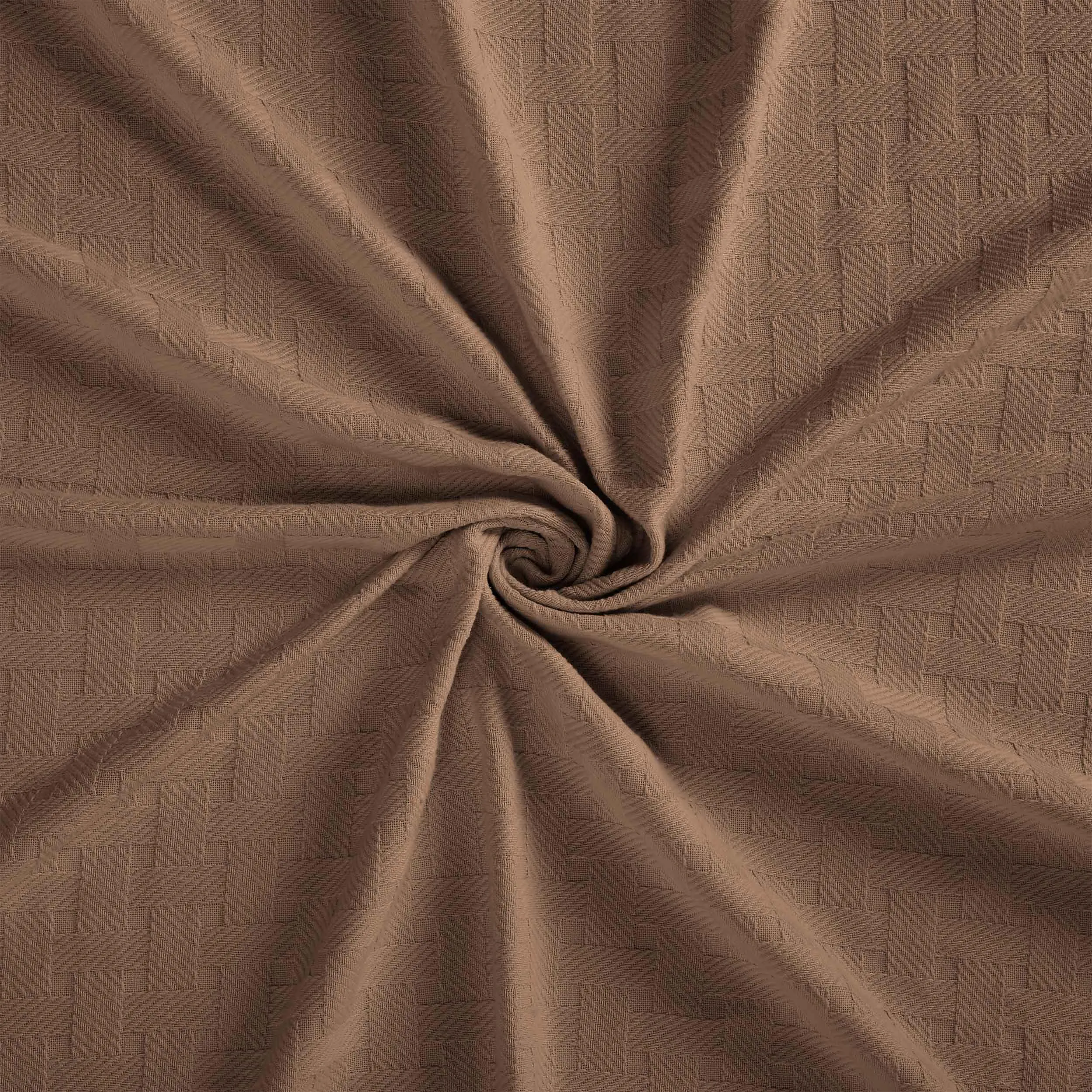 Basketweave All Season Cotton Blanket