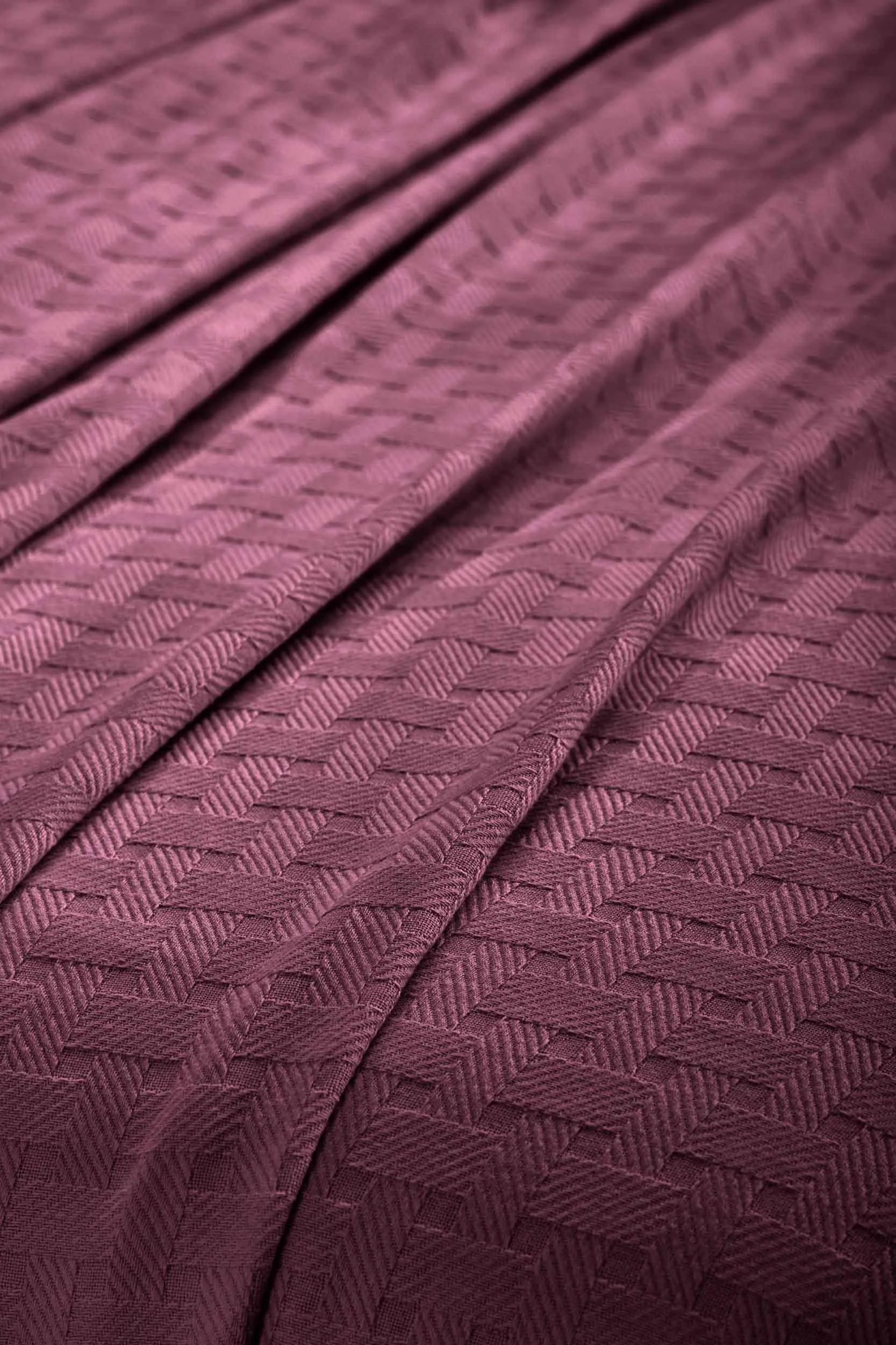 Basketweave All Season Cotton Blanket