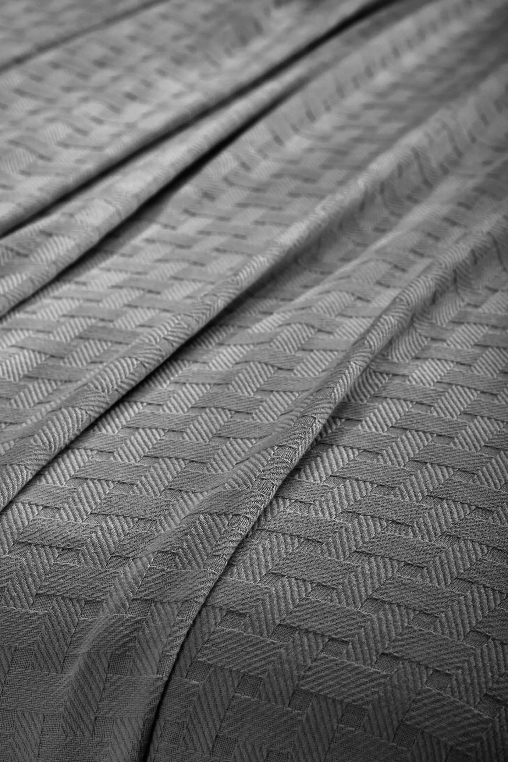 Basketweave All Season Cotton Blanket