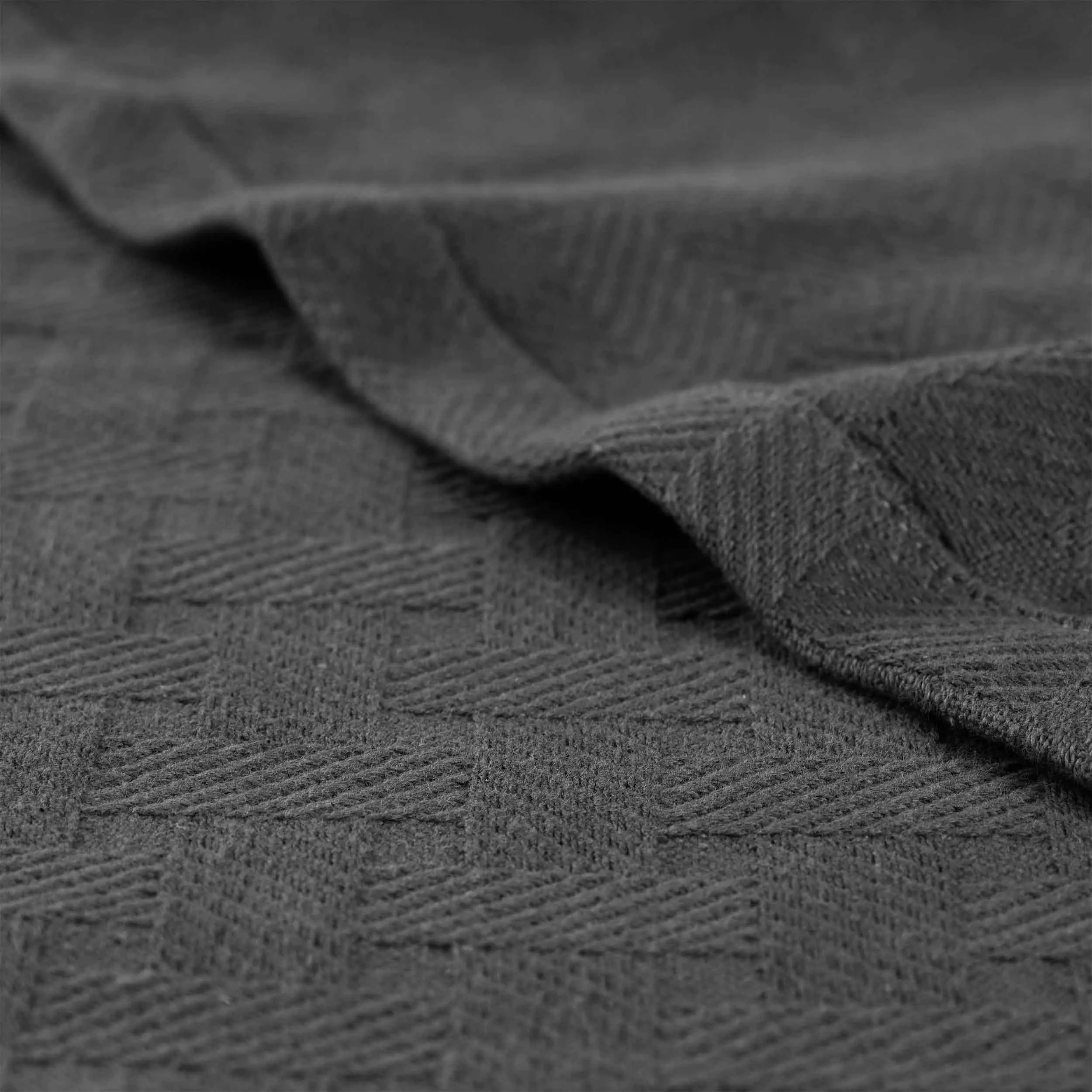 Basketweave All Season Cotton Blanket