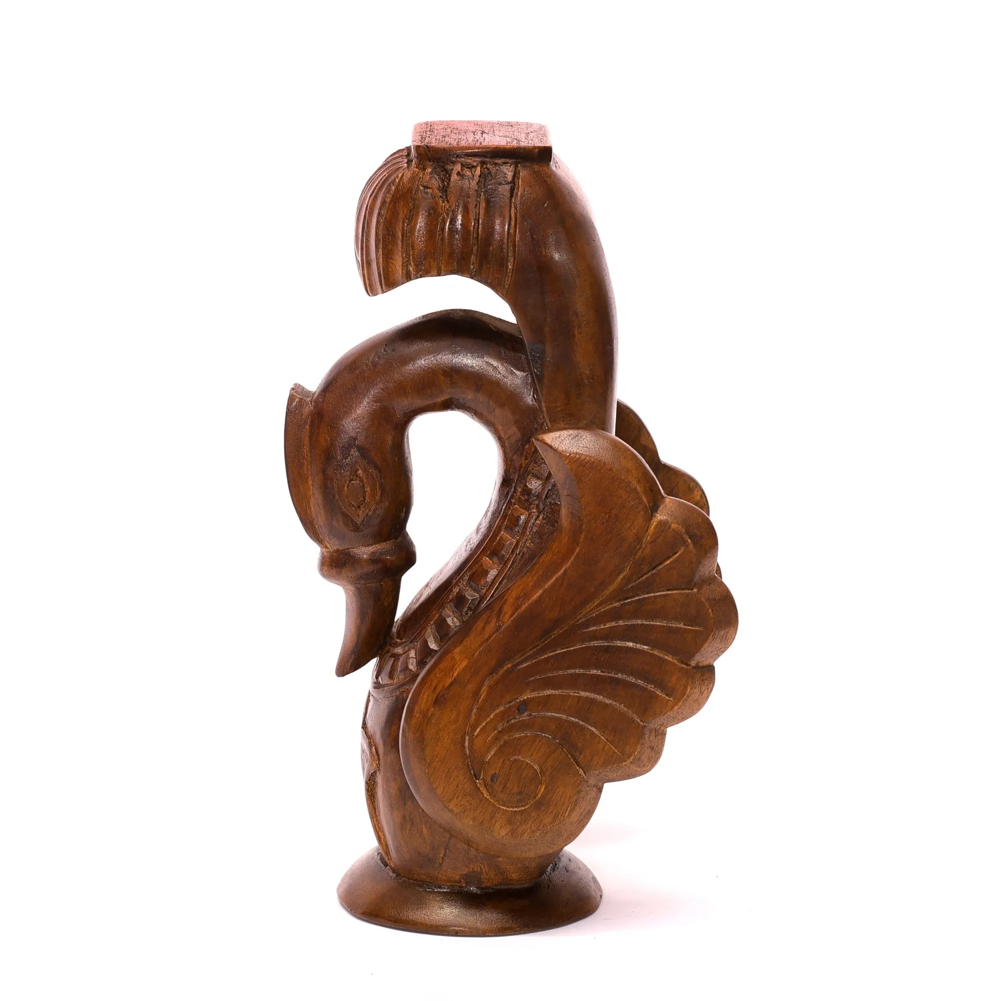 Beautiful Wooden Swan Stand (Small)