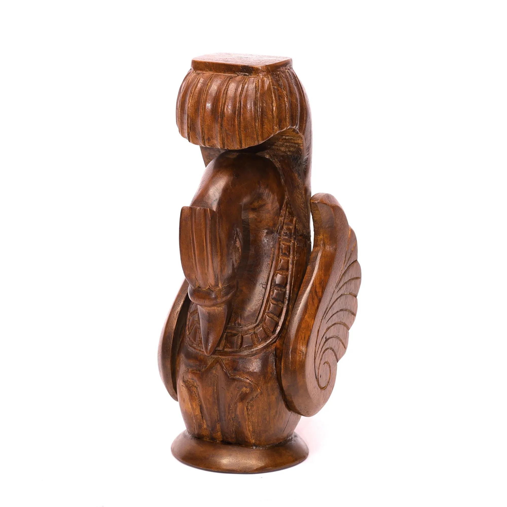 Beautiful Wooden Swan Stand (Small)
