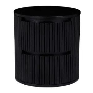 Benjamin Ripple Round Bedside Table