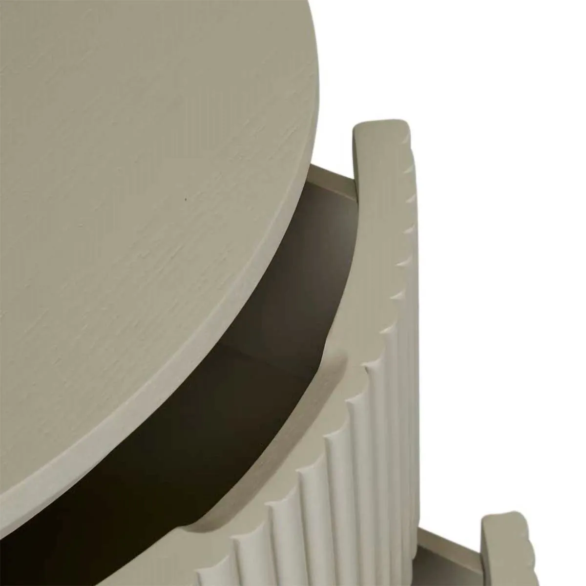 Benjamin Ripple Round Bedside Table