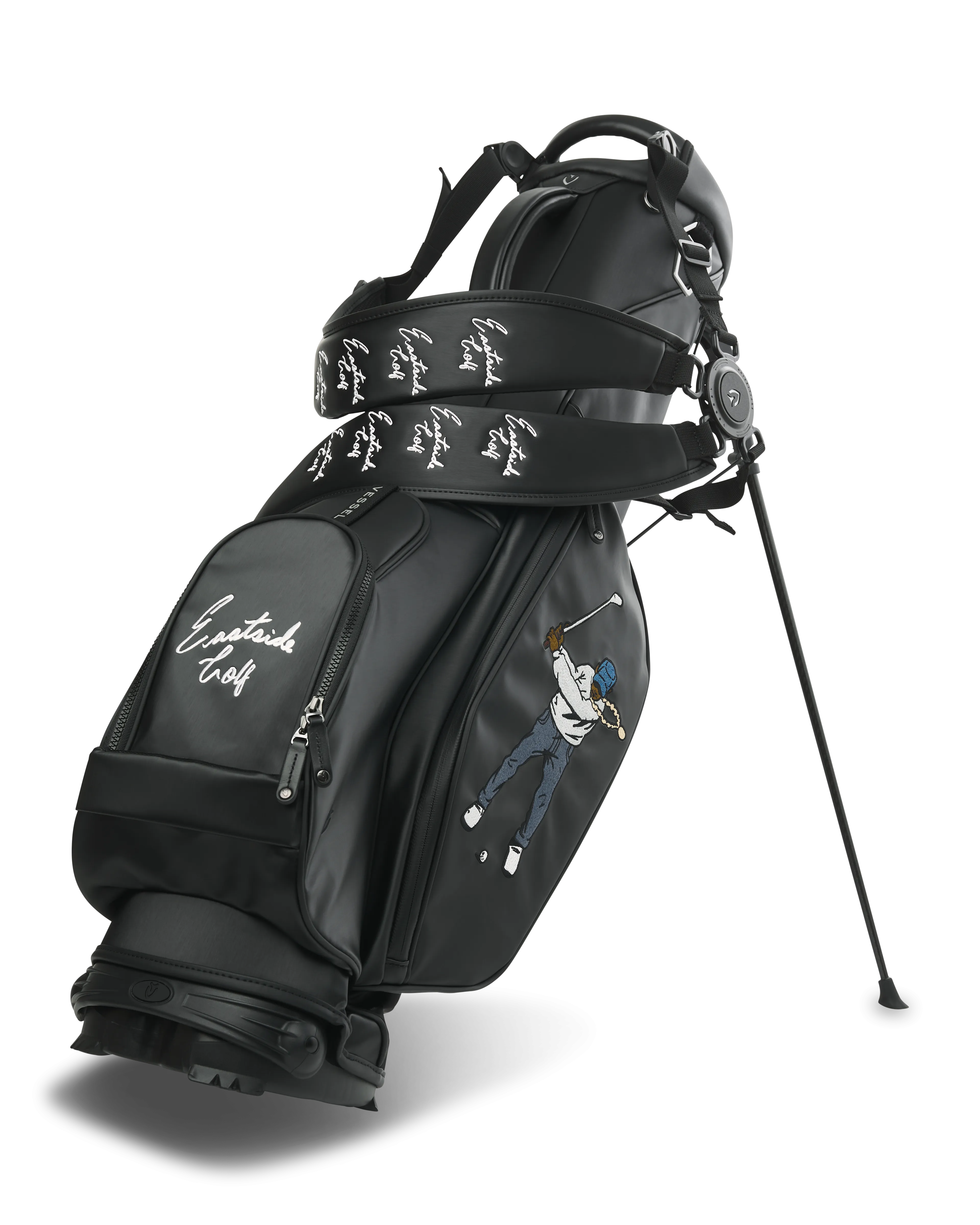 Black Eastside Golf Stand Bag