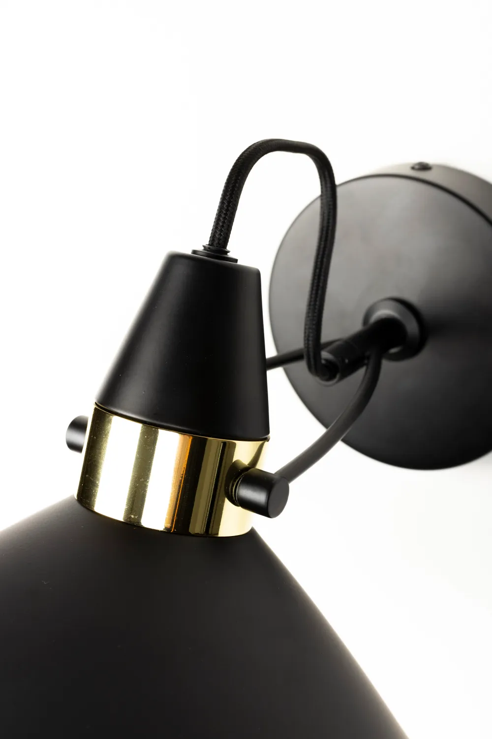 Black Iron Spot Wall Lamp | DF Jona