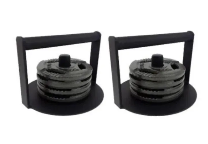 Body Iron Loadable Paralette Push up And Bear Crawl Handles