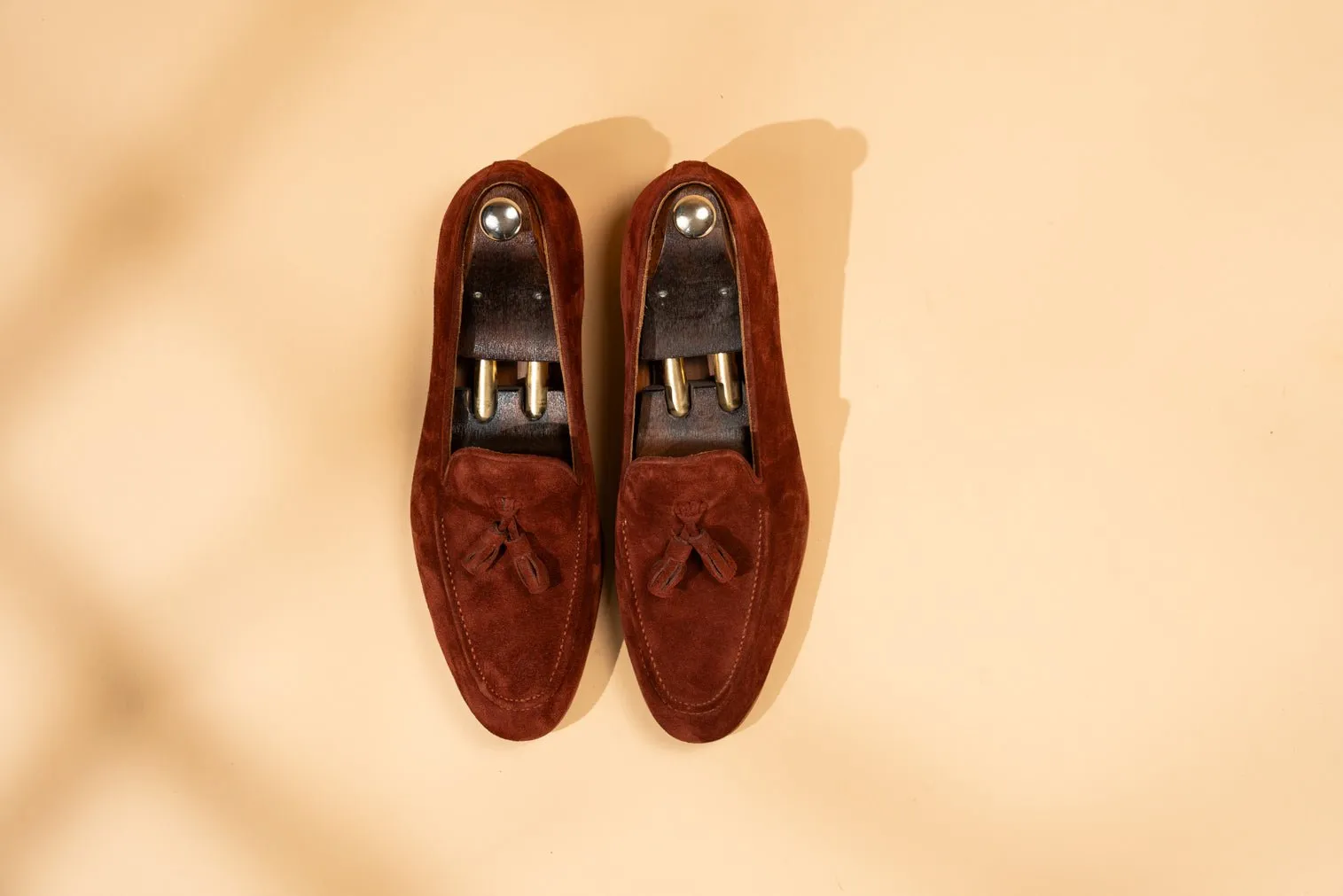 BOSPHORUS LEATHER LOAFER - OCHRE