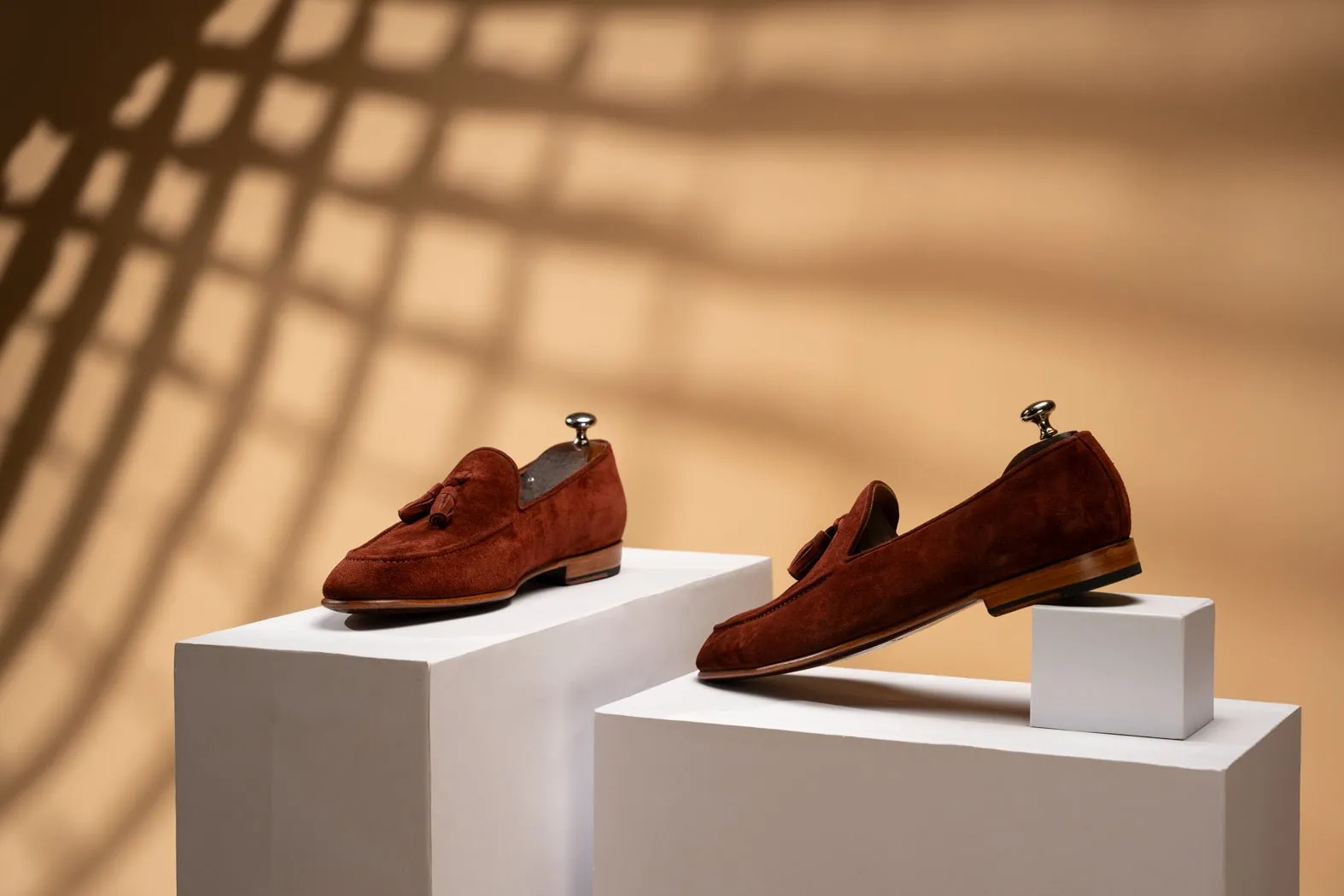 BOSPHORUS LEATHER LOAFER - OCHRE