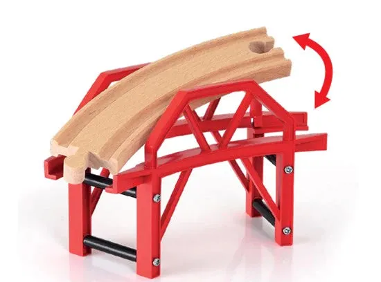BRIO Curved Bridge 4pcs 3yrs 