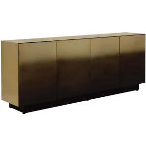 Calvosa Sideboard, Gold Black Ombre