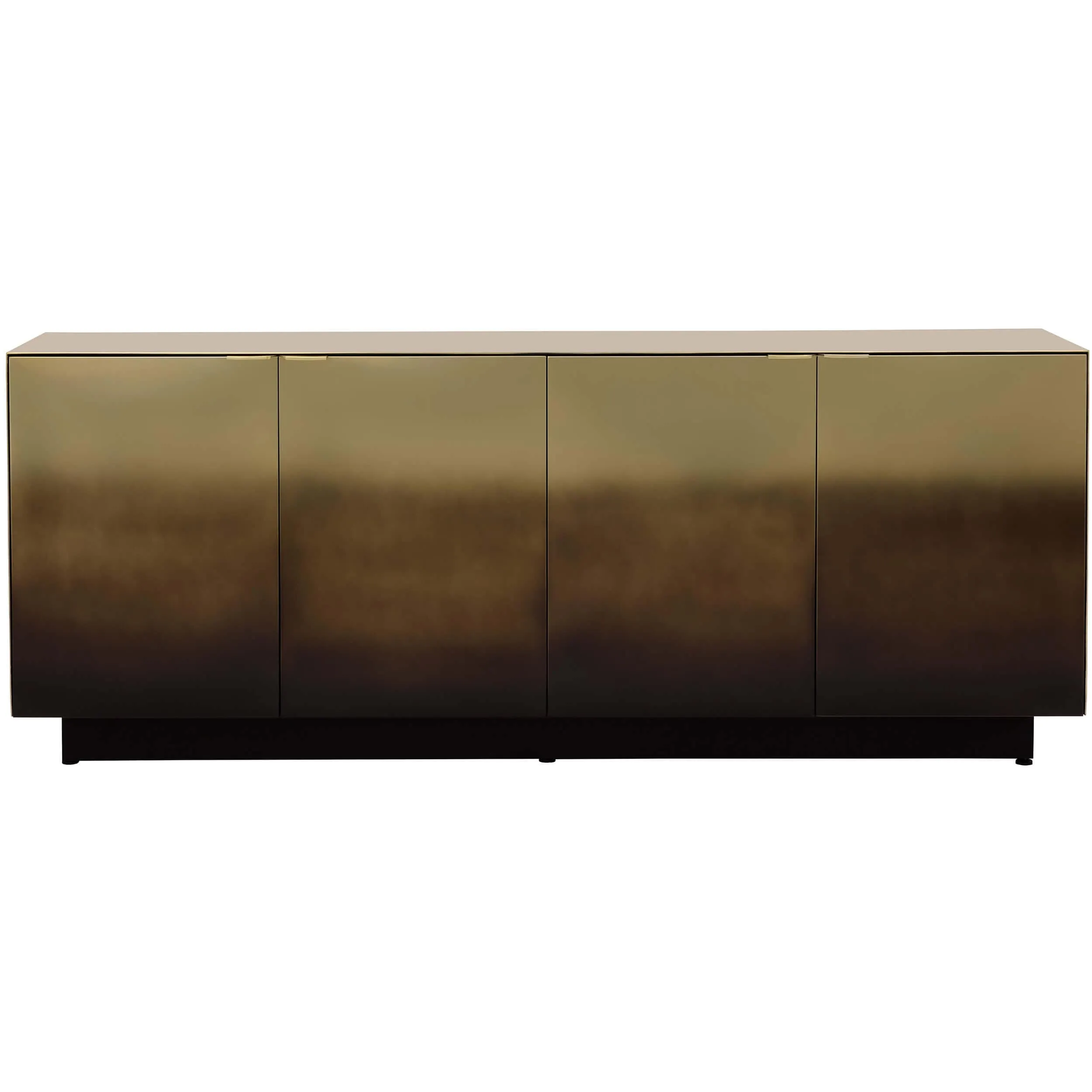 Calvosa Sideboard, Gold Black Ombre