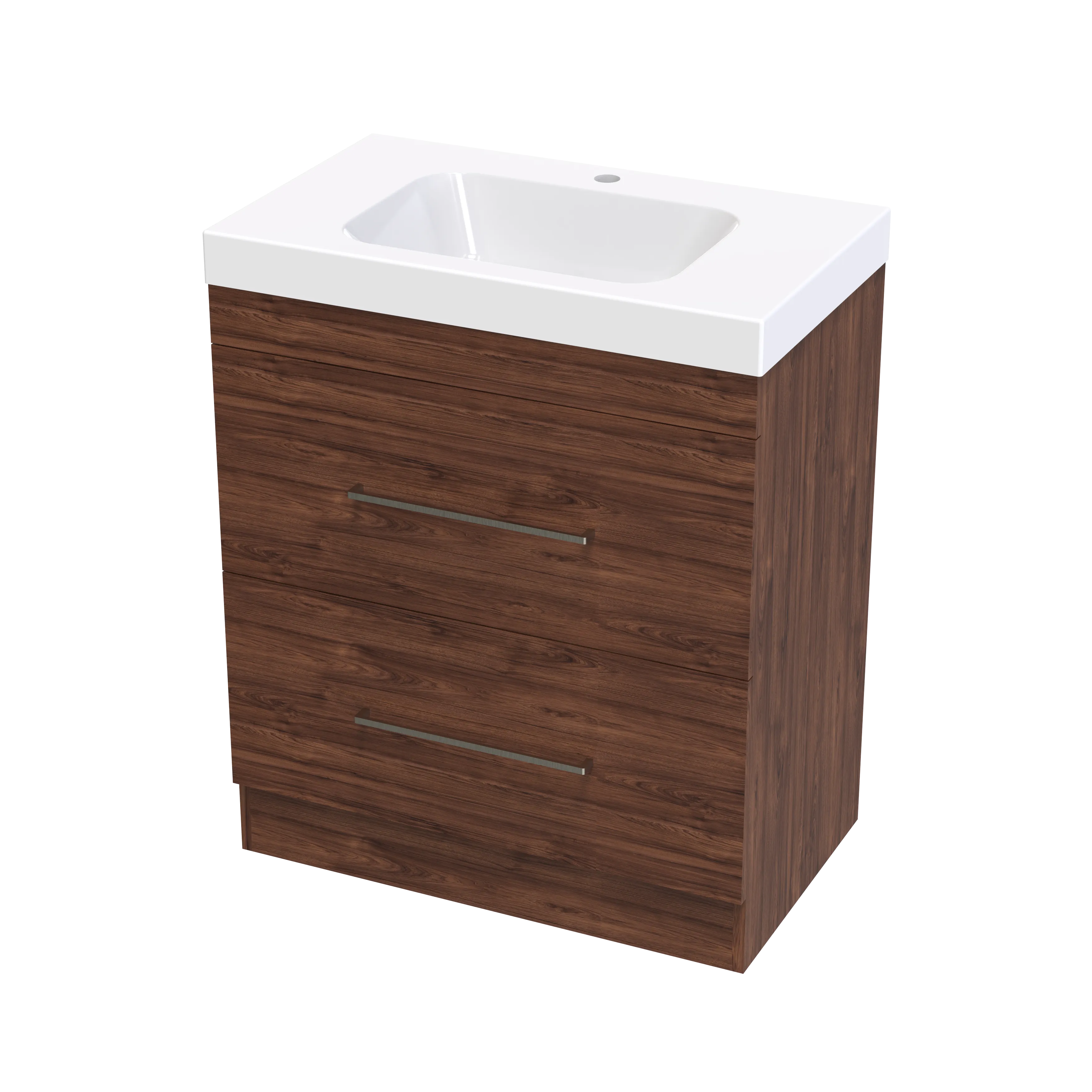 Cashmere Bolero 750 Double Drawer Floor Vanity