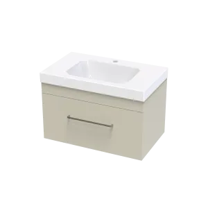 Cashmere Bolero 750 Single Drawer Wall Vanity