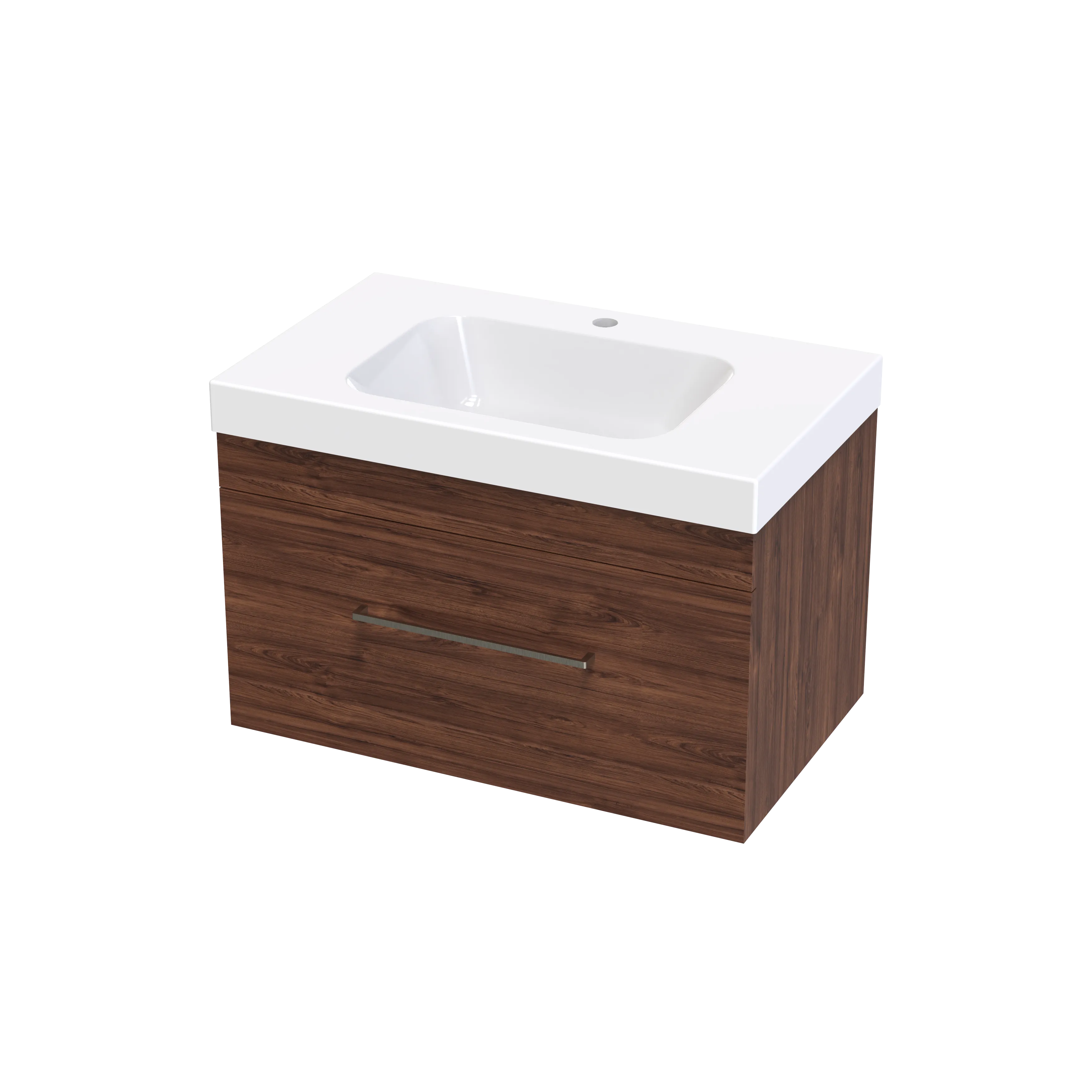 Cashmere Bolero 750 Single Drawer Wall Vanity