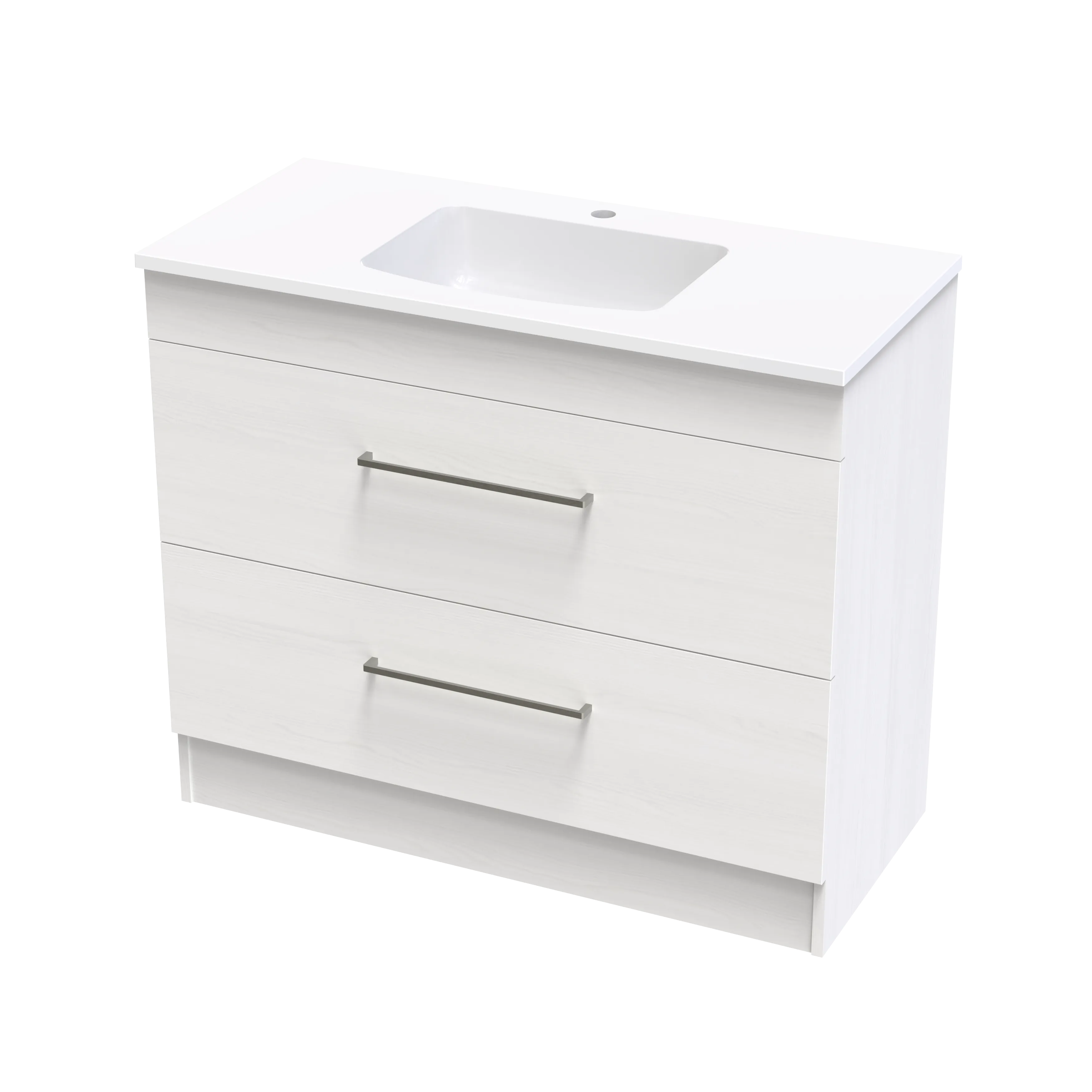 Cashmere Grove 1000 Double Drawer Floor Vanity