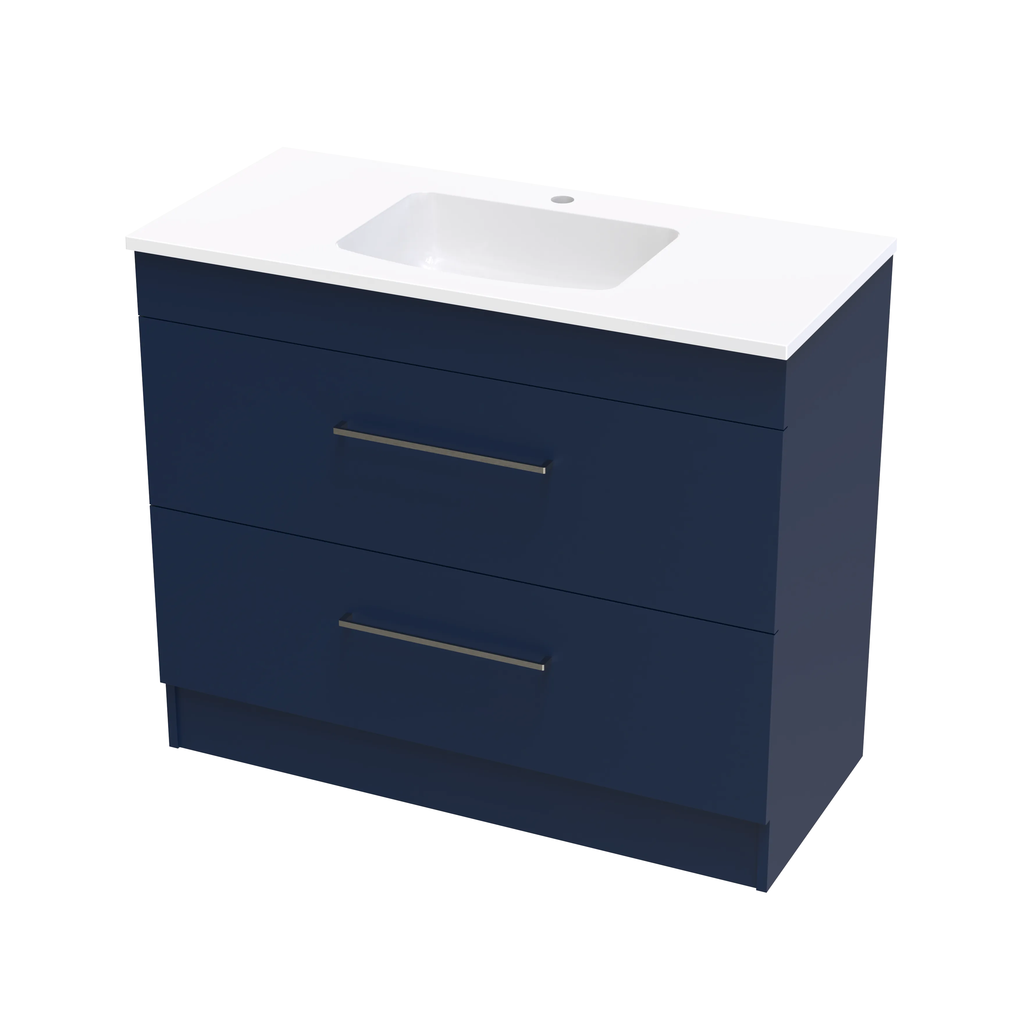 Cashmere Grove 1000 Double Drawer Floor Vanity