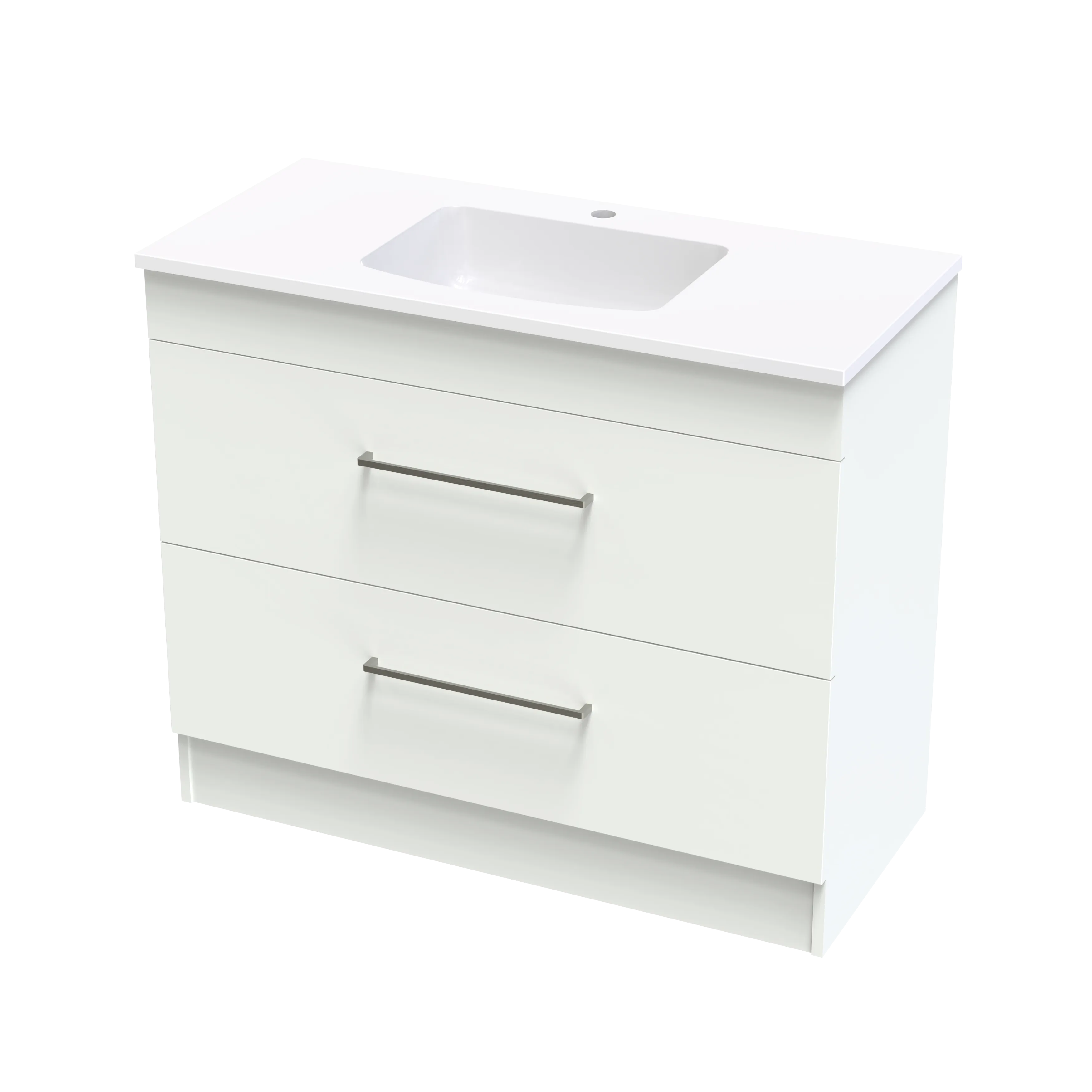 Cashmere Grove 1000 Double Drawer Floor Vanity