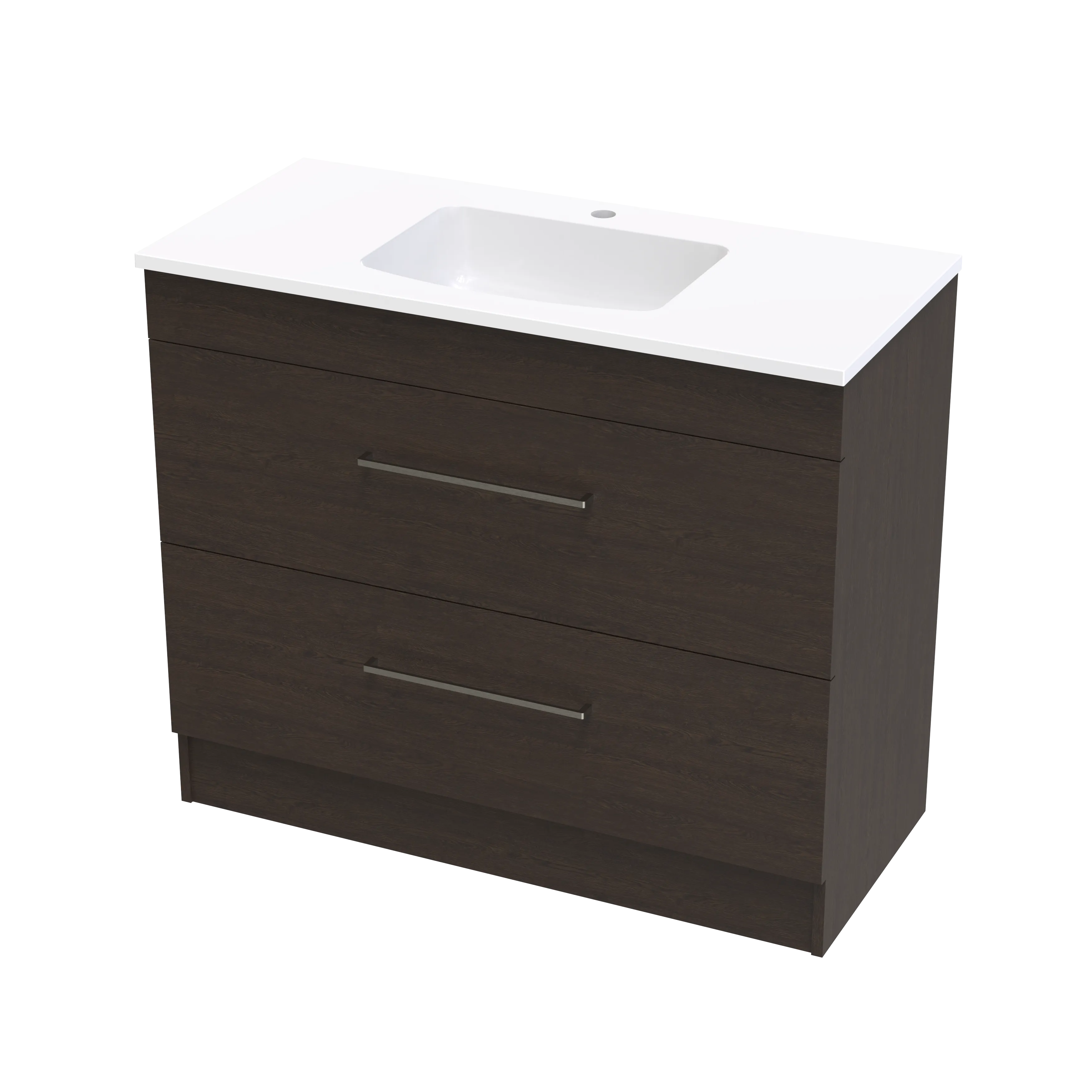Cashmere Grove 1000 Double Drawer Floor Vanity