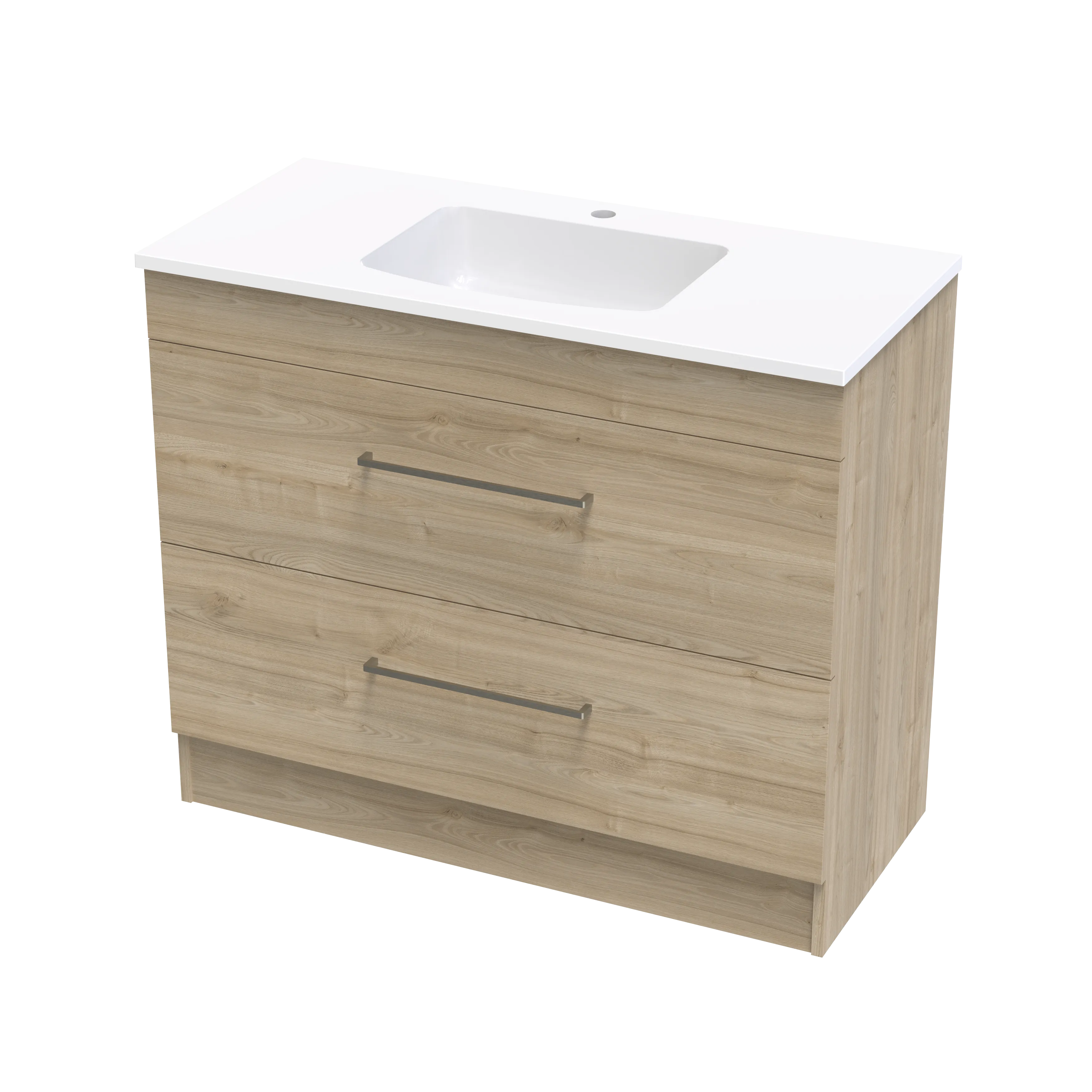 Cashmere Grove 1000 Double Drawer Floor Vanity
