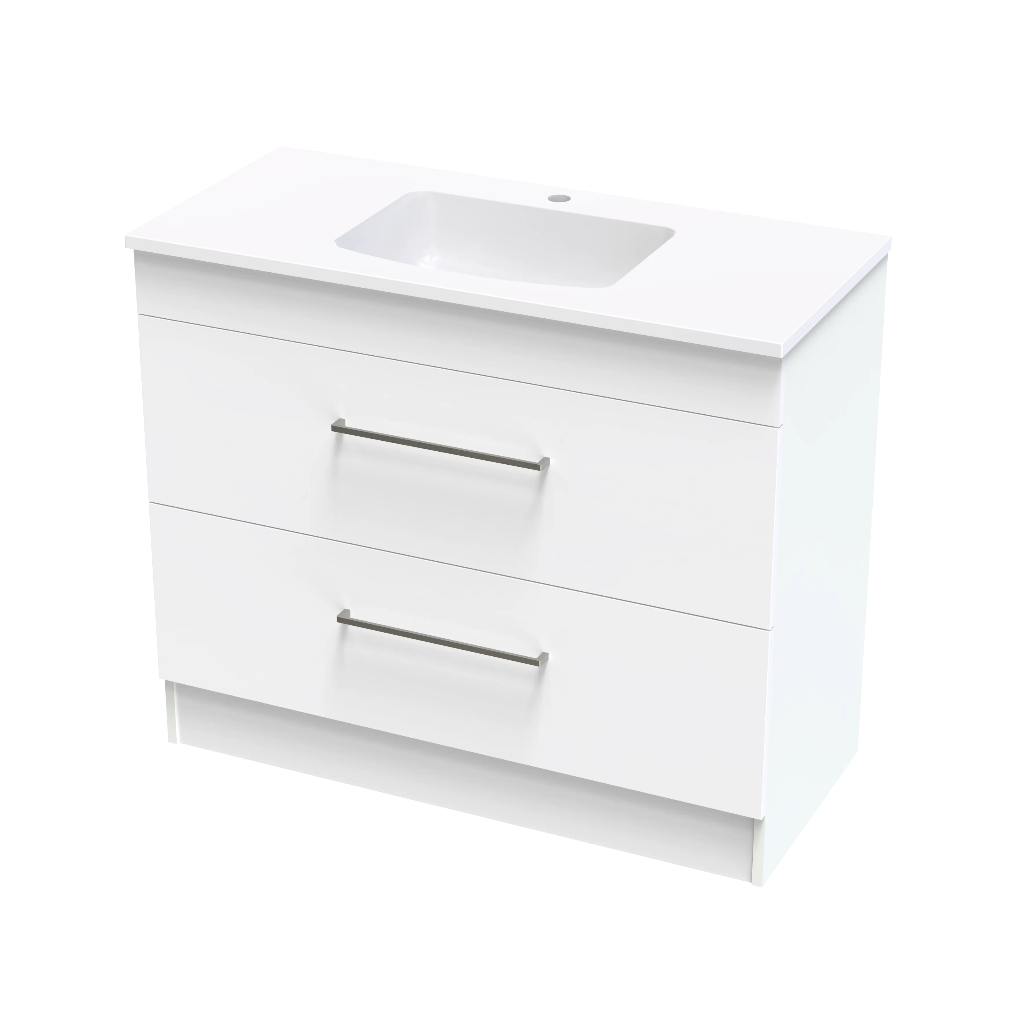 Cashmere Grove 1000 Double Drawer Floor Vanity
