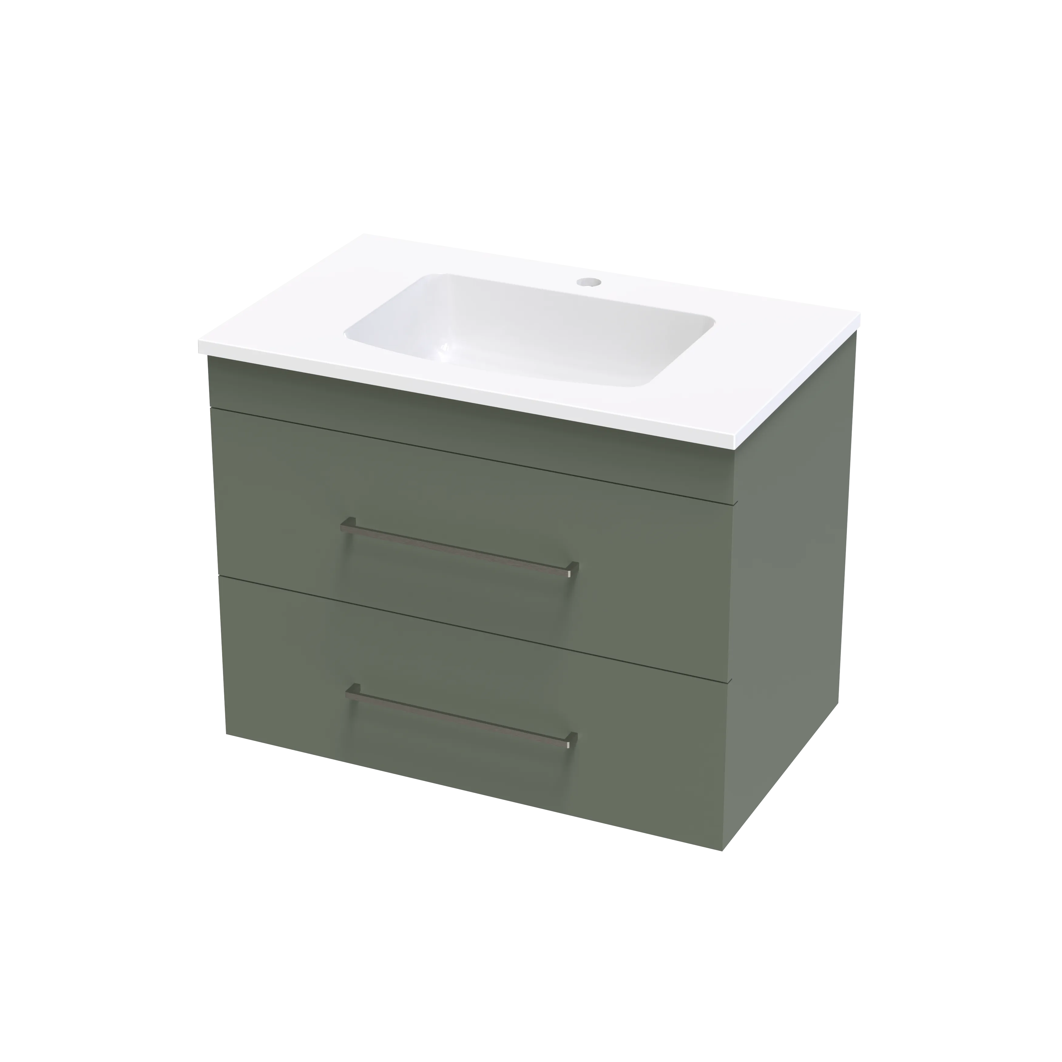 Cashmere Grove 750 Double Drawer Wall Vanity