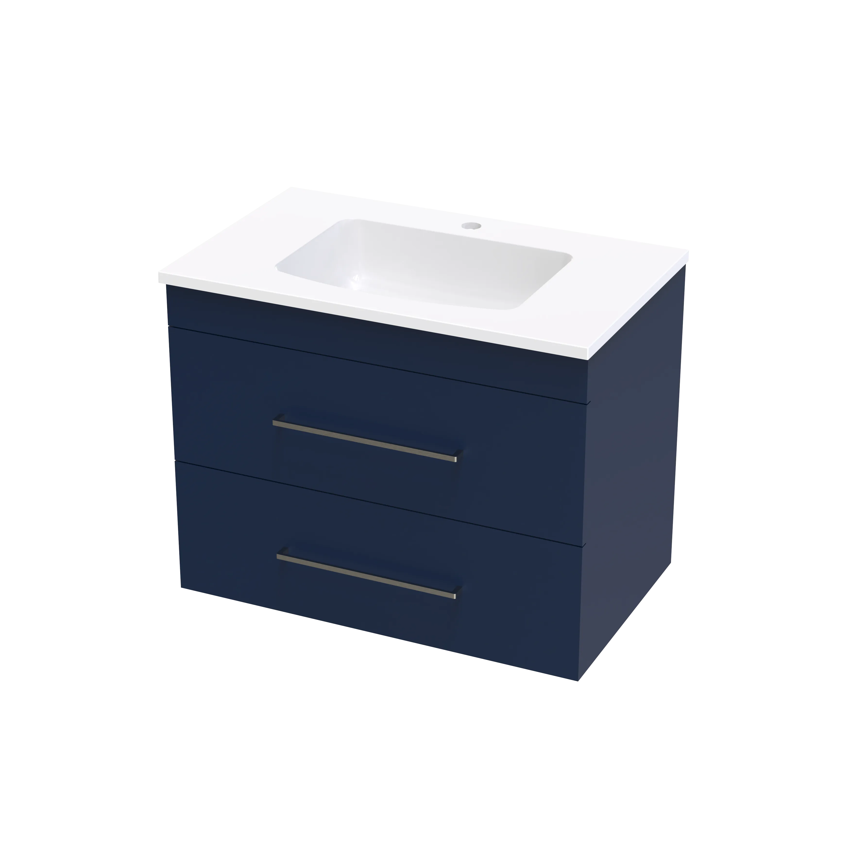 Cashmere Grove 750 Double Drawer Wall Vanity