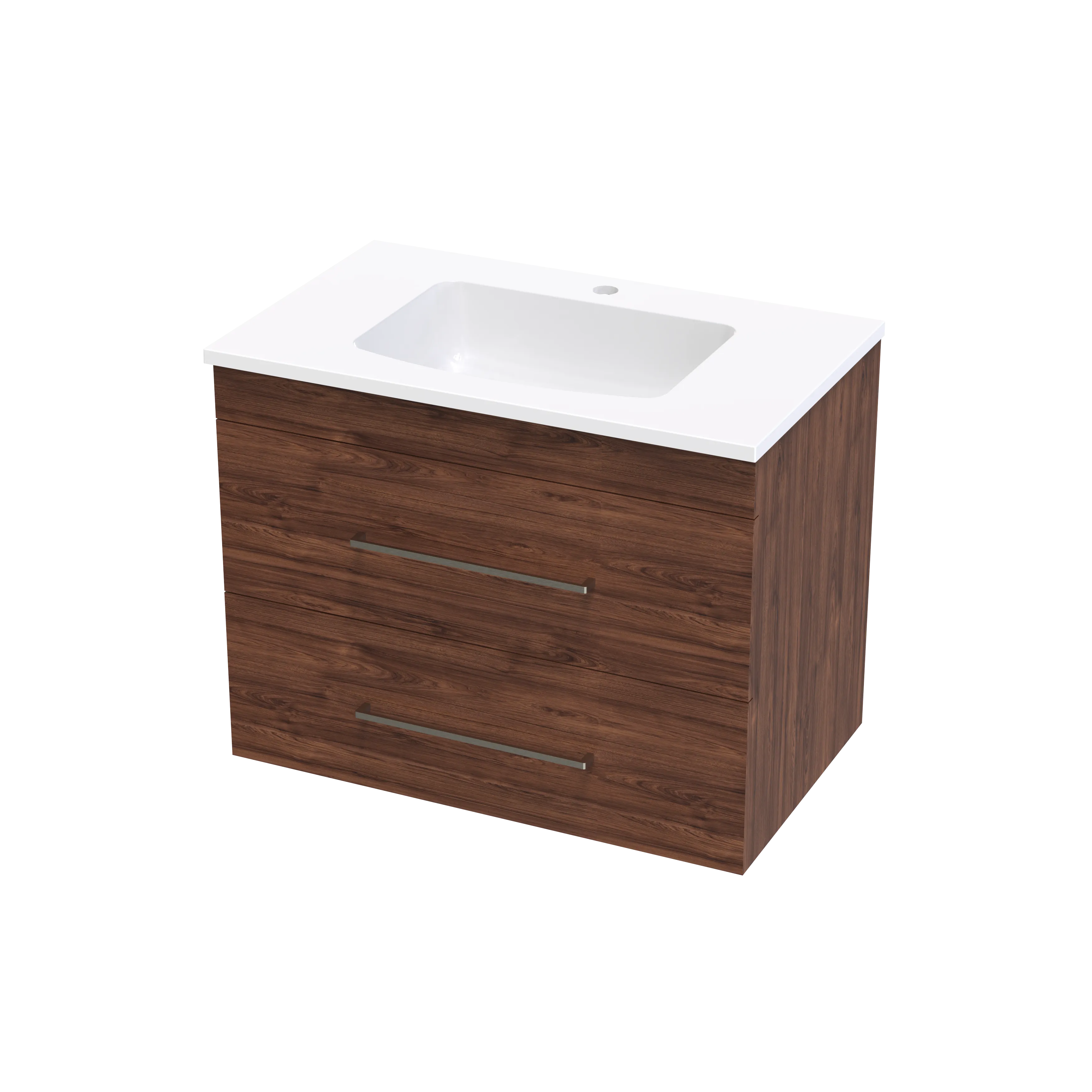 Cashmere Grove 750 Double Drawer Wall Vanity