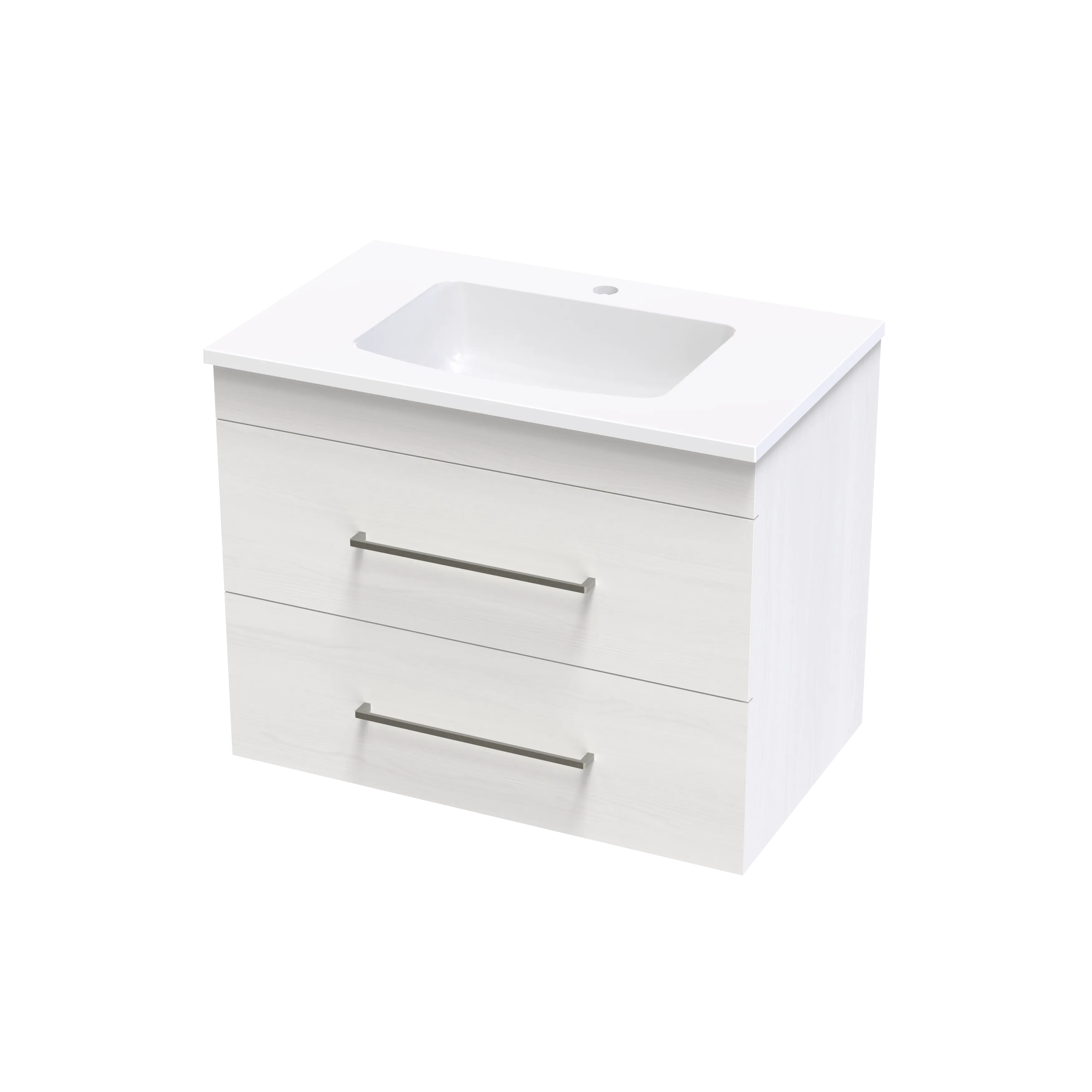 Cashmere Grove 750 Double Drawer Wall Vanity