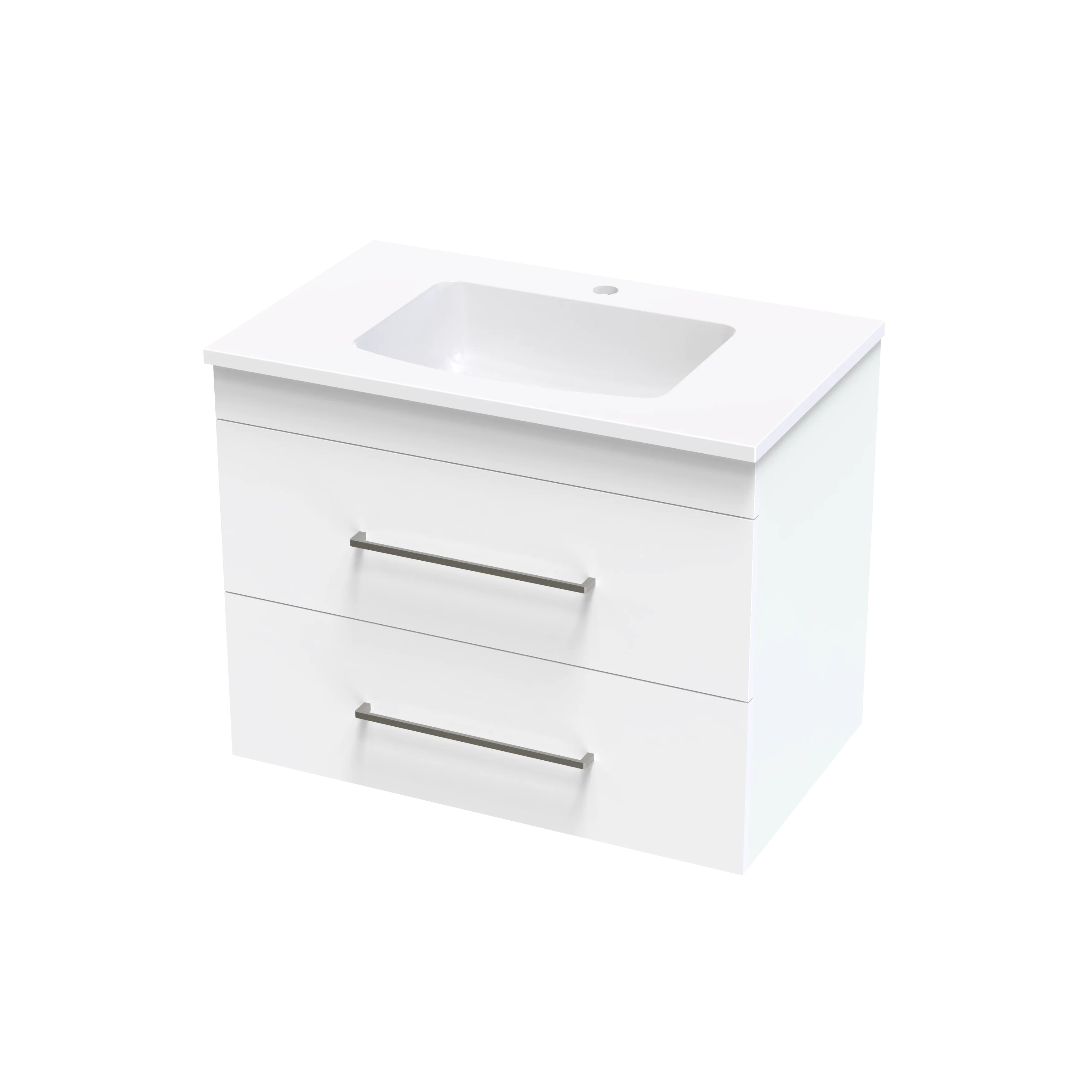 Cashmere Grove 750 Double Drawer Wall Vanity