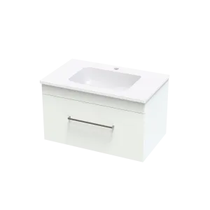 Cashmere Grove 750 Single Drawer Wall Vanity